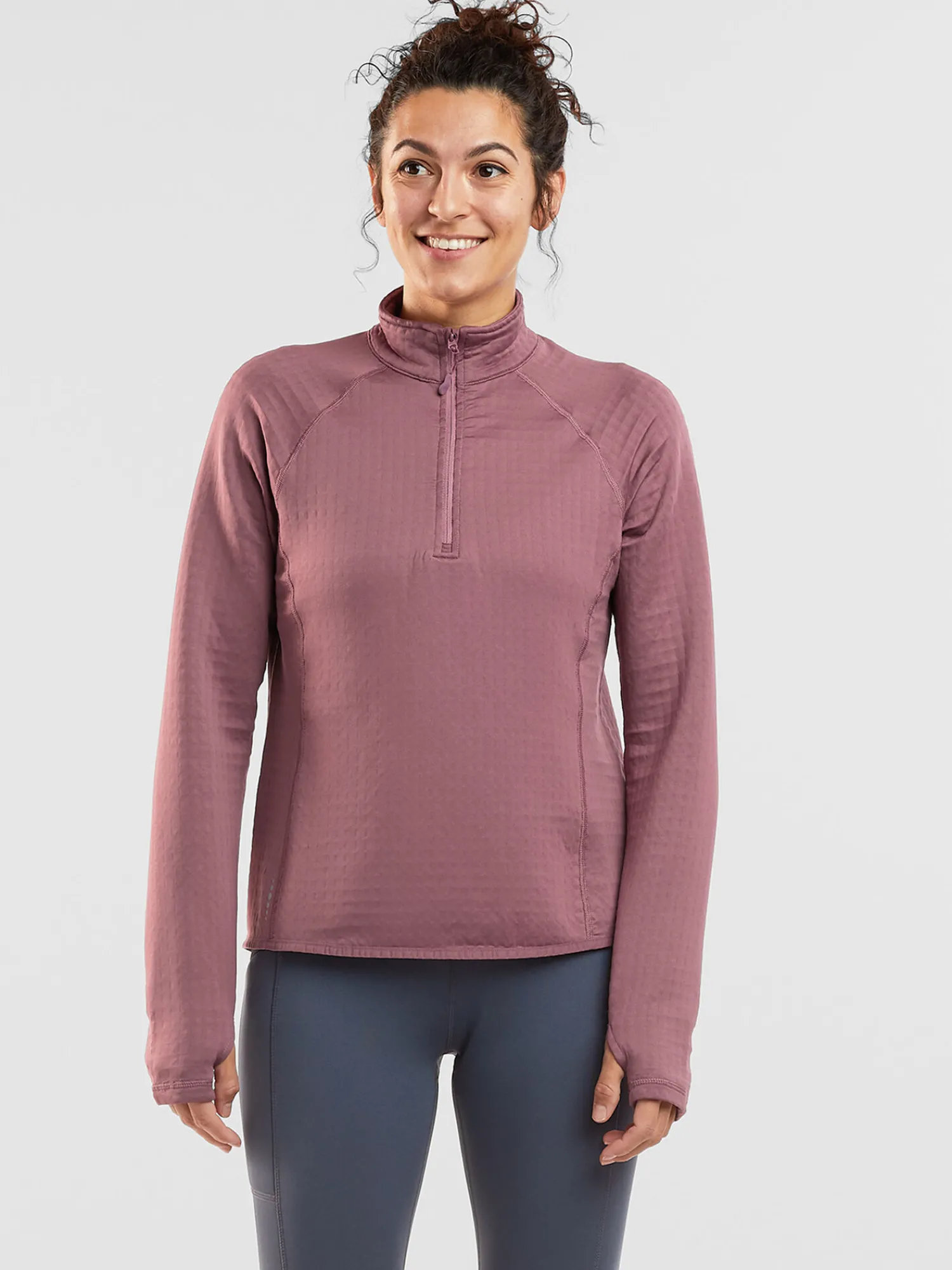 Women Title Nine Hoodies & Sweatshirts>Alpine Air Polartec® 1/4 Zip Pullover