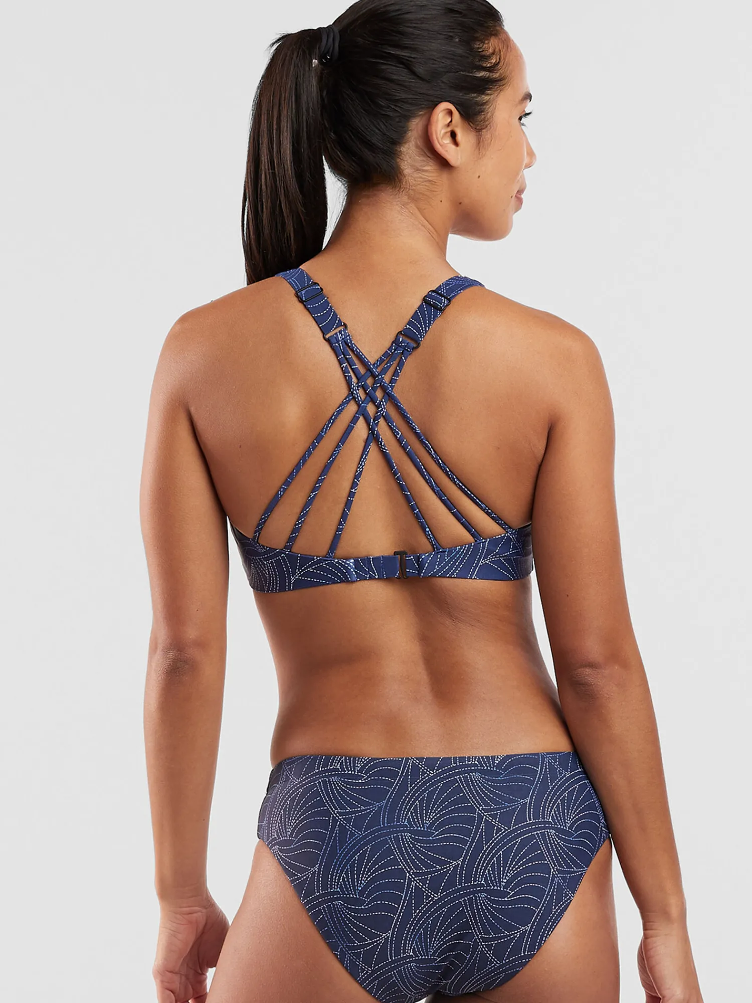 Women Title Nine Bikini Tops>Aria Underwire Bikini Top - Nautilus