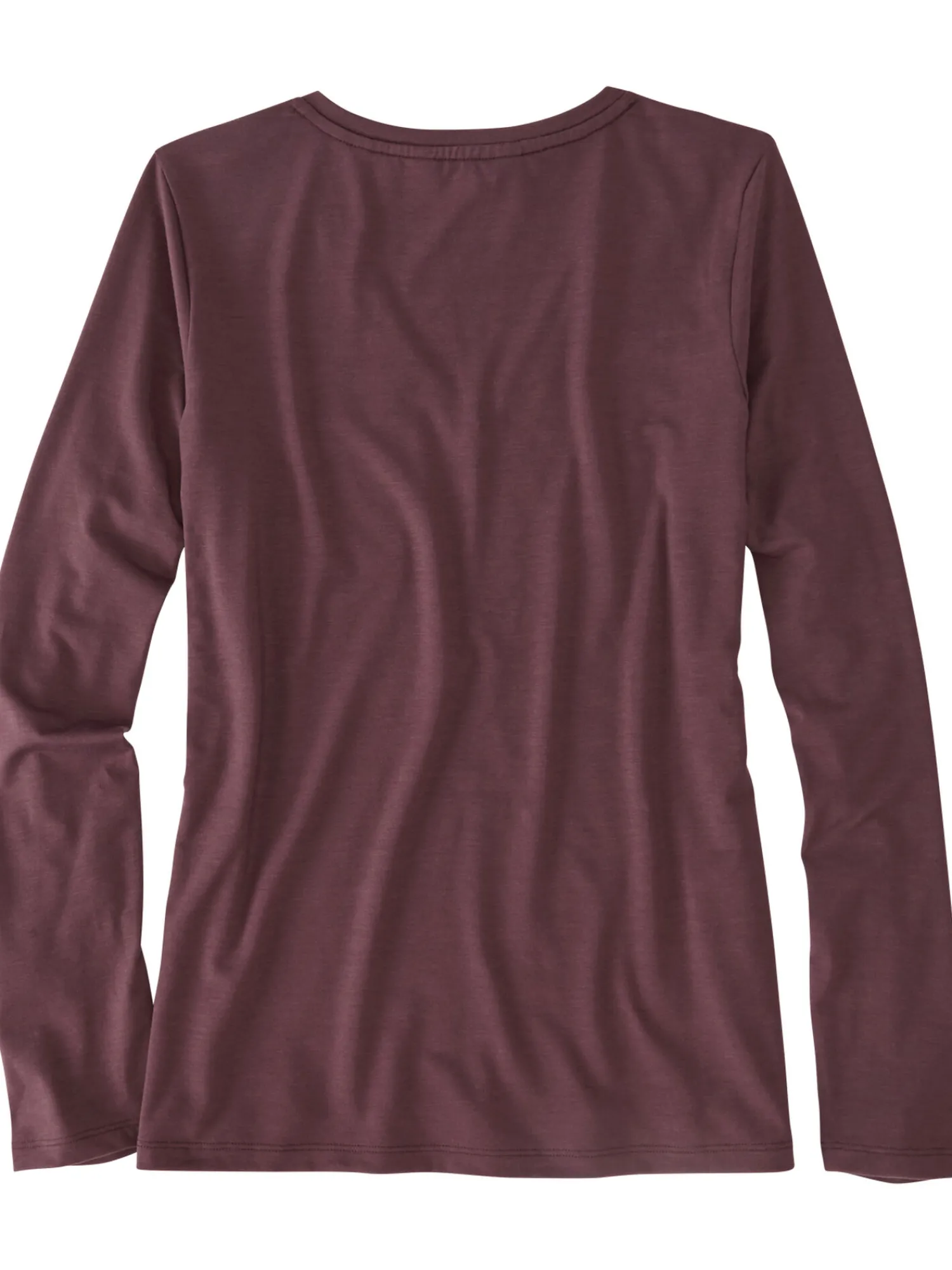 Women Title Nine Long Sleeve Tops>Aviatrix Long Sleeve V Neck Tee
