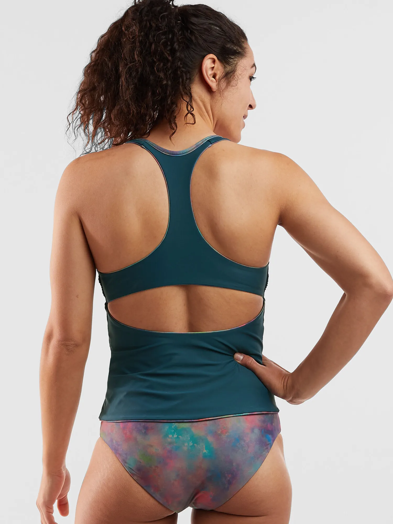 Women Title Nine Tankini Tops>Backflip 2.0 Reversible Tankini Top - Indio