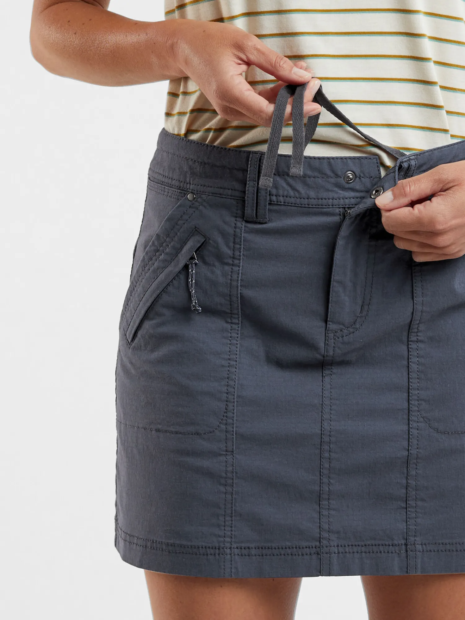 Women Title Nine Skorts>Big B Skort - Solid