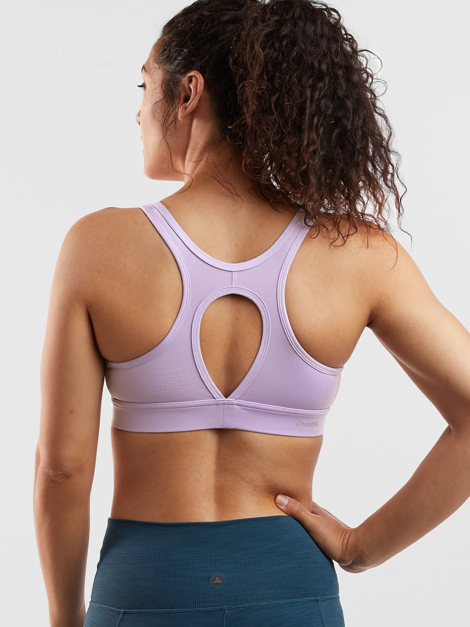 Women Title Nine Sports Bras>Big V Racerback Bra