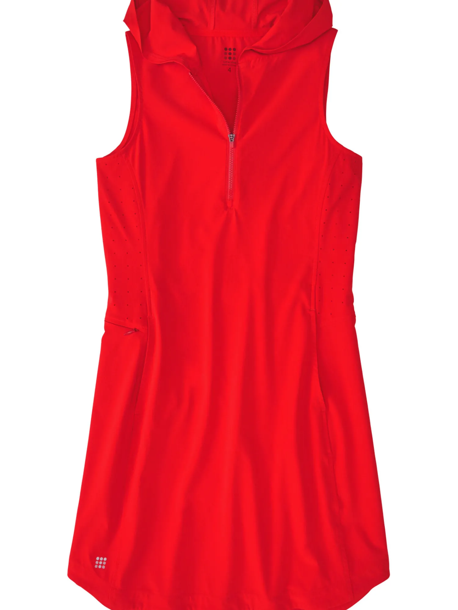 Women Title Nine Swim Cover Ups>Boom Sleeveless Hoodie Dress