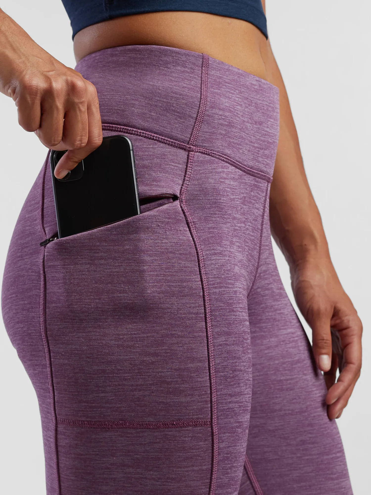 Women Title Nine Bottoms Finder>Crash 2.0 Polartec® Tights - Striated
