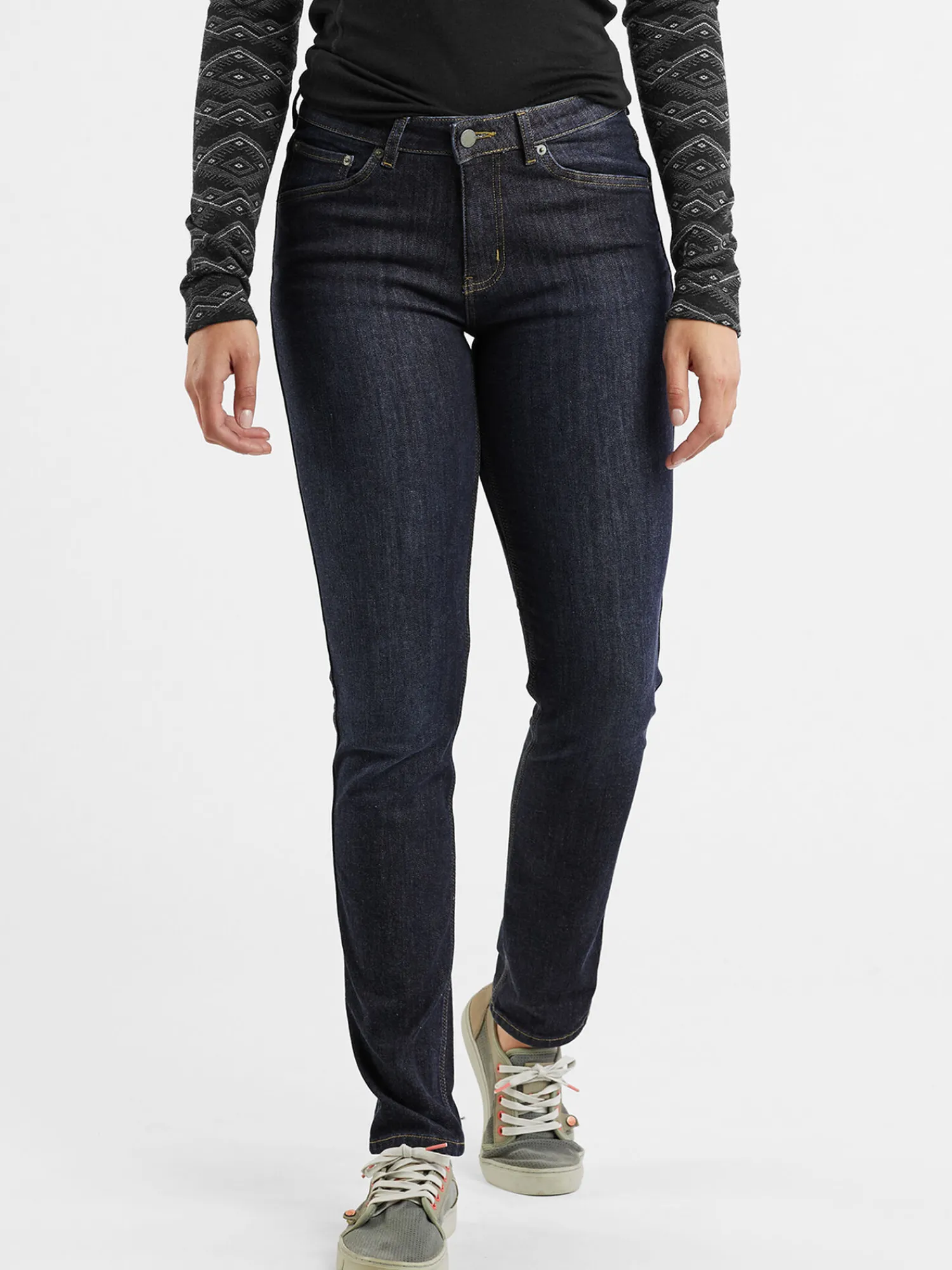 Women Title Nine Bottoms Finder>Defroster Fleece Woven Jeans