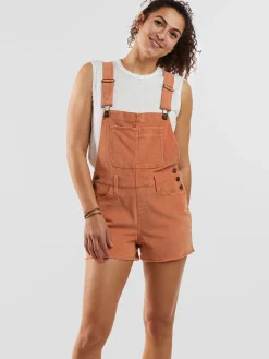 Women Title Nine Bottoms Finder>Dogtown Short Overalls