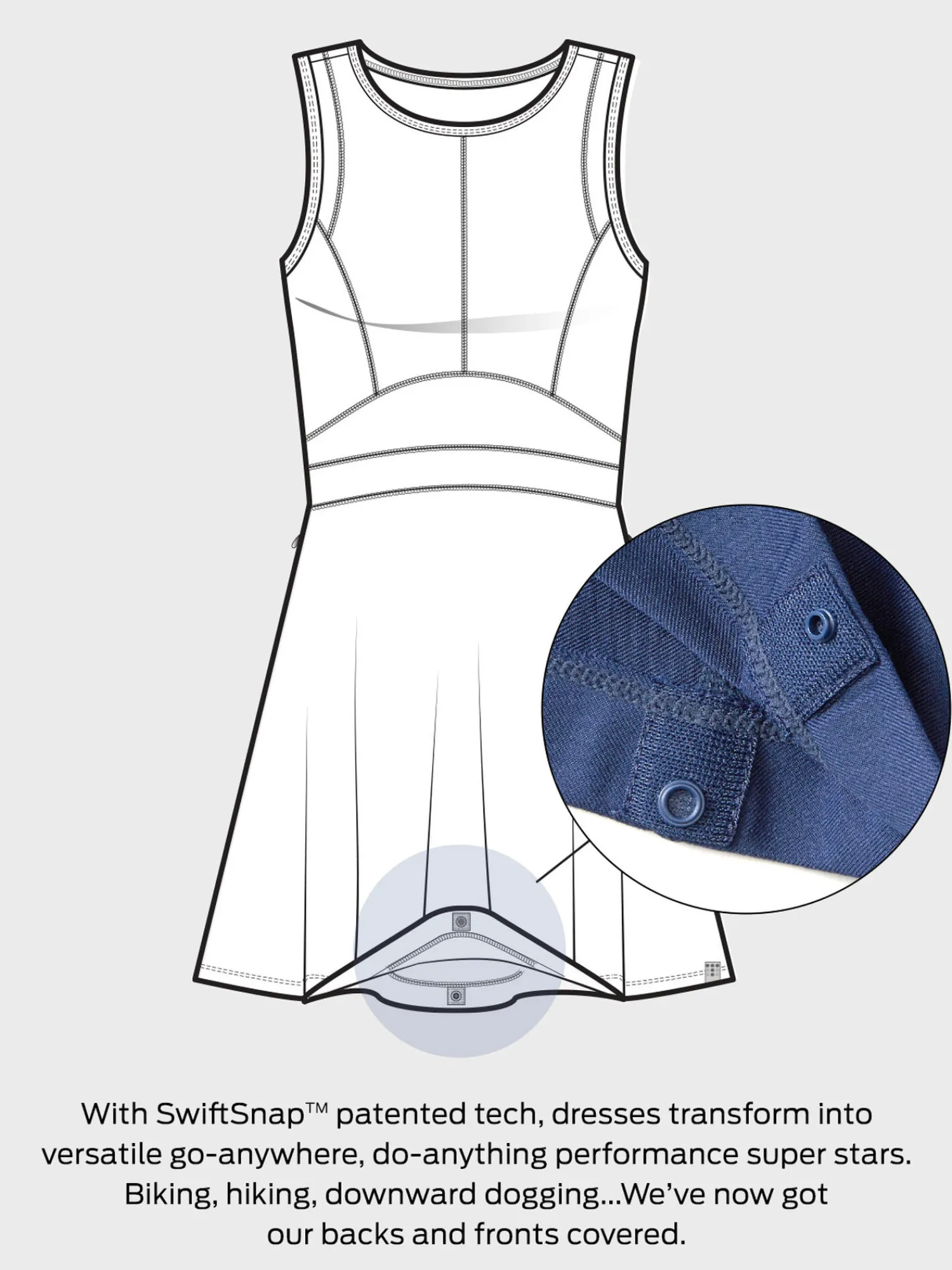 Women Title Nine Dresses>Dream V Neck Dress - Camellia