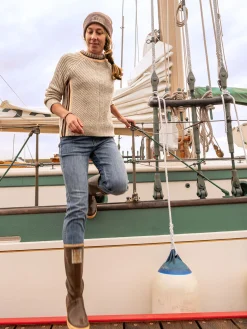 Women Title Nine Bottoms Finder>Duer Relaxed Performance Jeans 30"