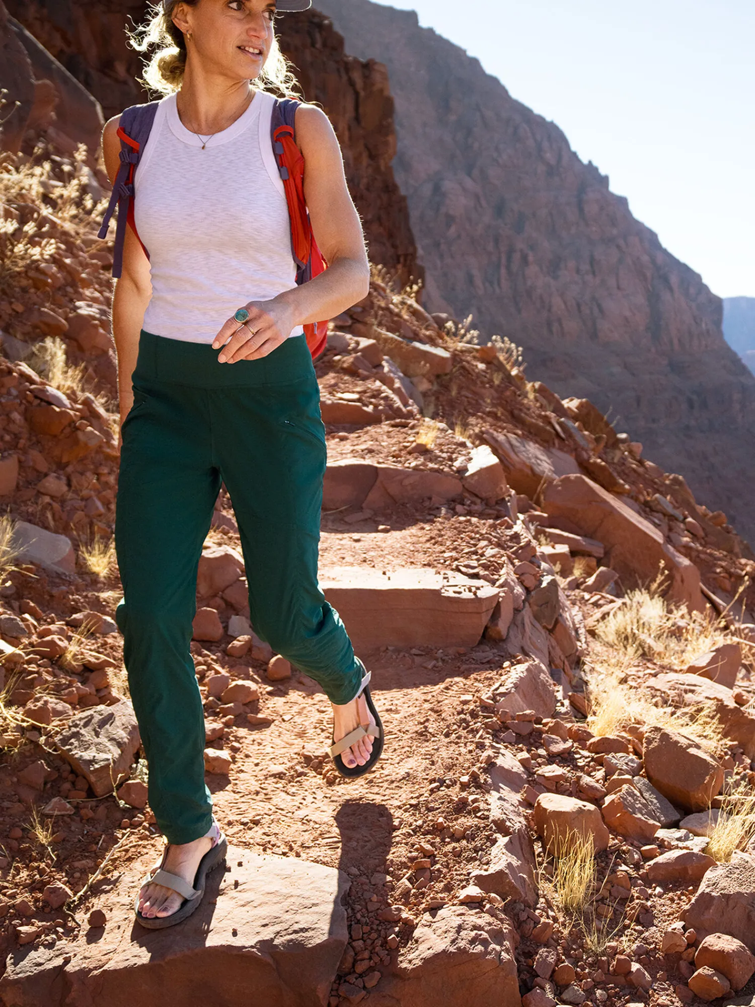 Women Title Nine Bottoms Finder>Evergreen Hiking Pants