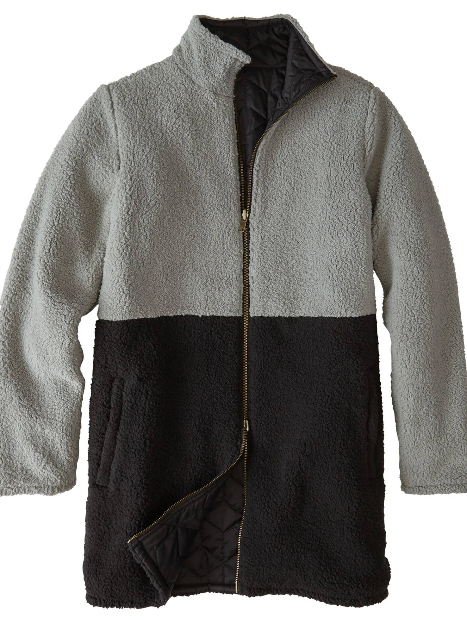 Women Title Nine Jackets>Flip Turn Reversible Fleece Jacket