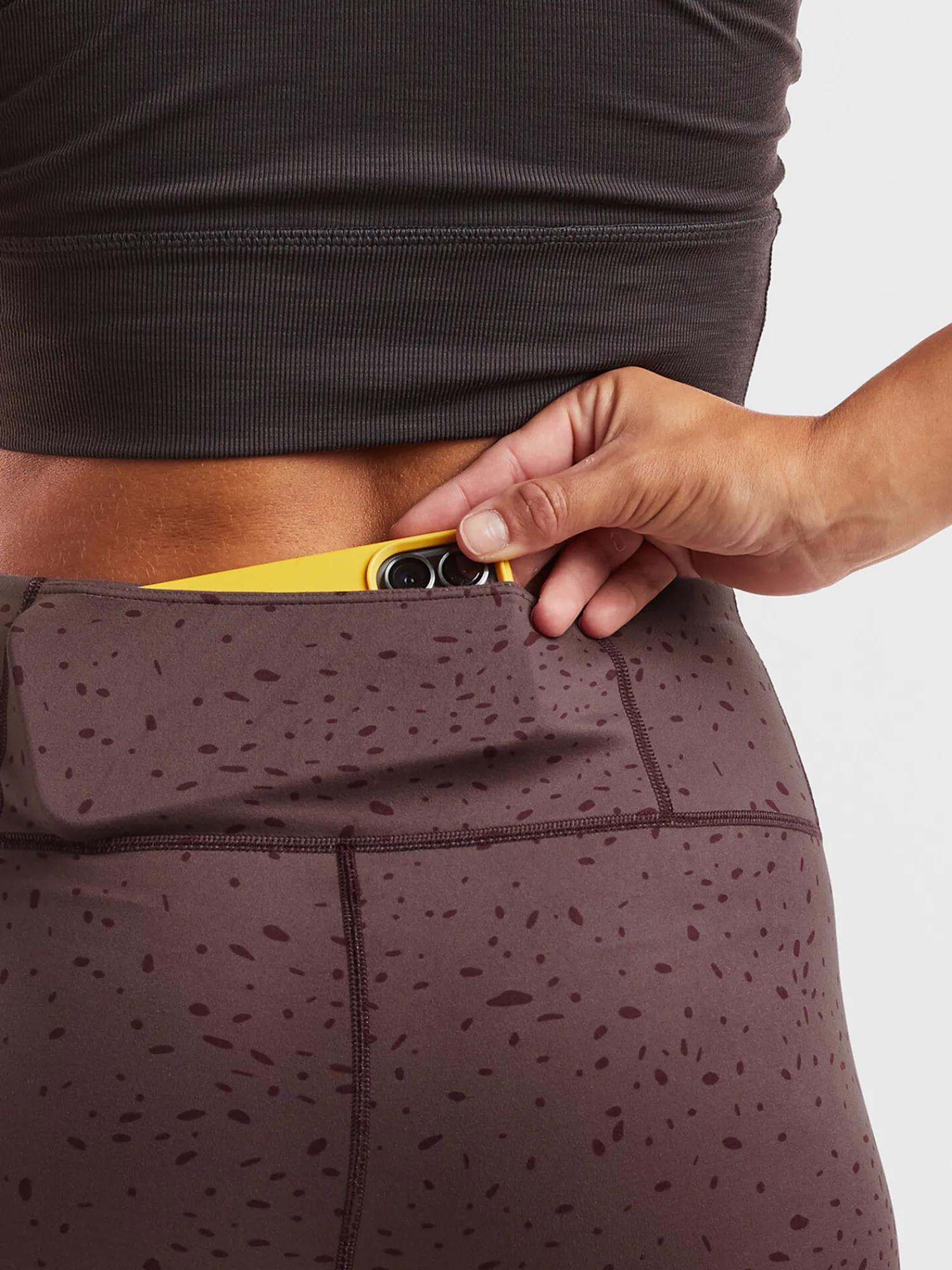 Women Title Nine Bottoms Finder>Front Runner Reversible Tights