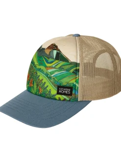 Women Title Nine Hats, Scarves, Gloves>Galleria Trucker Hat - Teocalli Mountain
