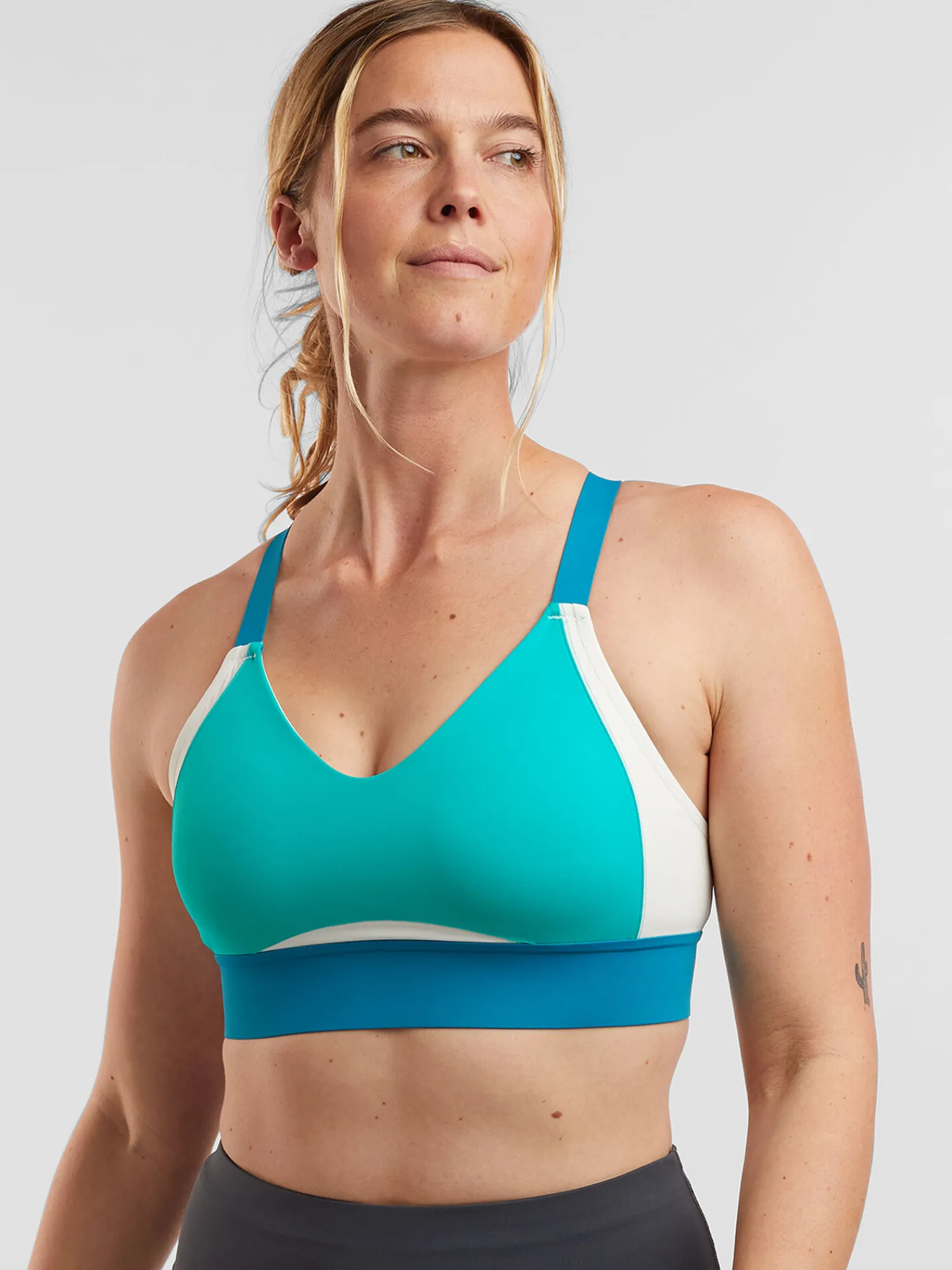 Women Title Nine Sports Bras>Goldilocked Strappy Sports Bra