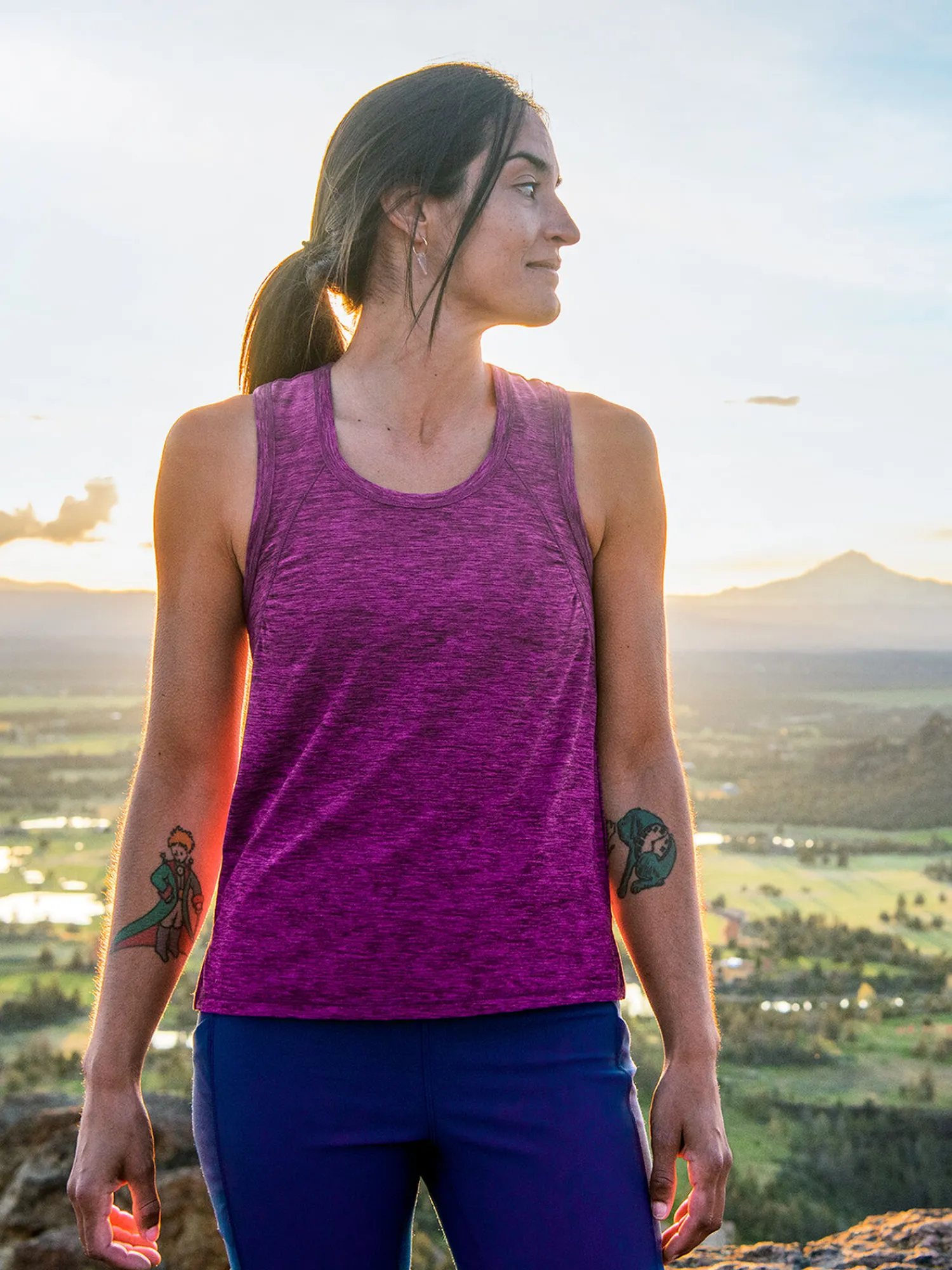 Women Title Nine Tank Tops>Grace Racerback Tank Top