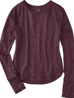 Women Title Nine Long Sleeve Tops>Grace Raglan Long Sleeve Tee - Flatlands