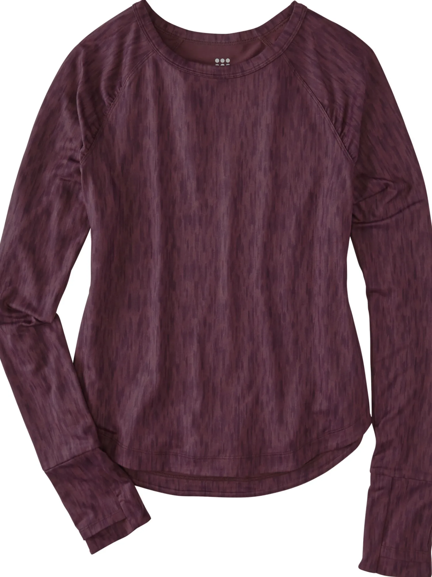 Women Title Nine Long Sleeve Tops>Grace Raglan Long Sleeve Tee - Flatlands