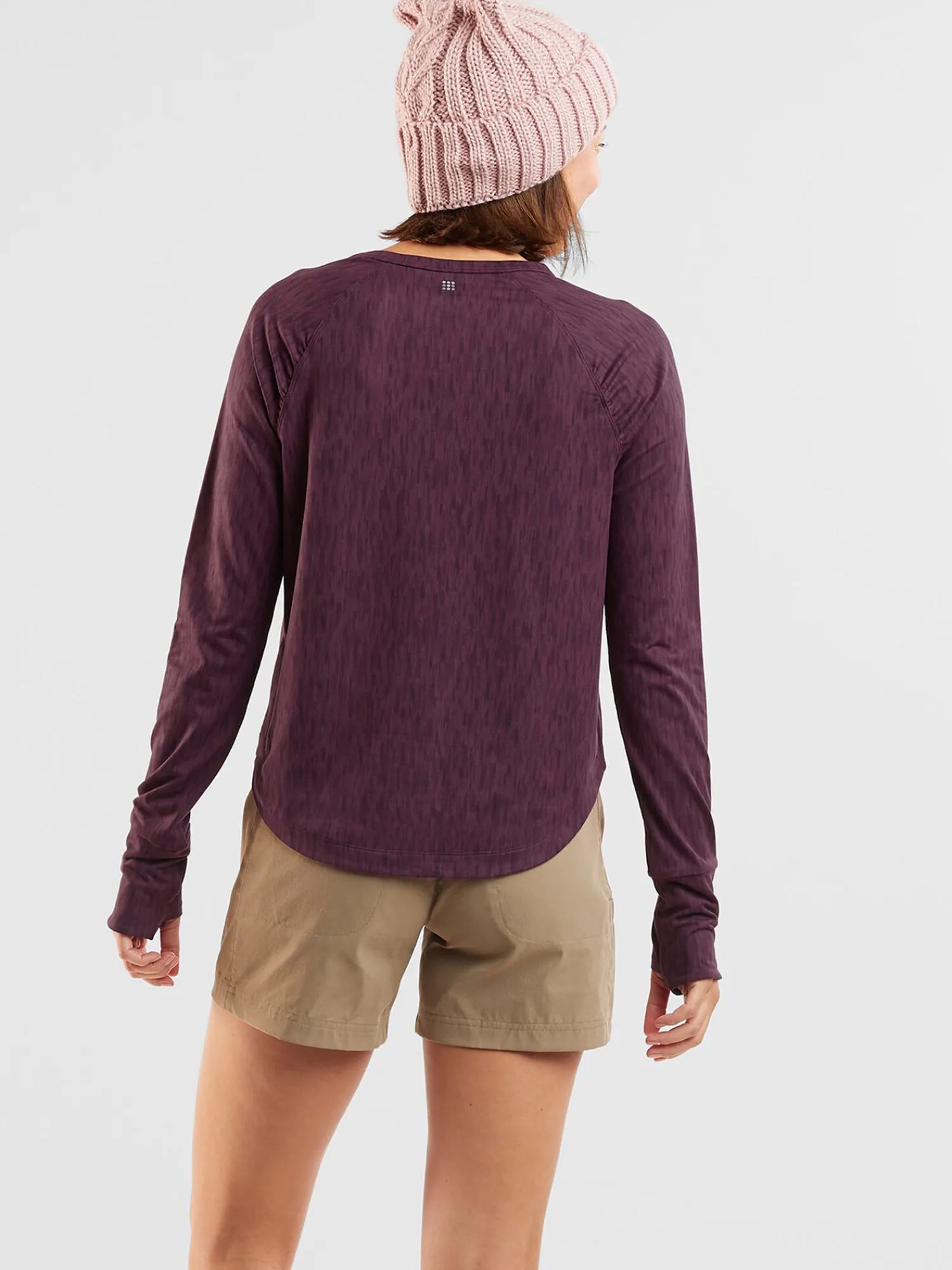 Women Title Nine Long Sleeve Tops>Grace Raglan Long Sleeve Tee - Flatlands