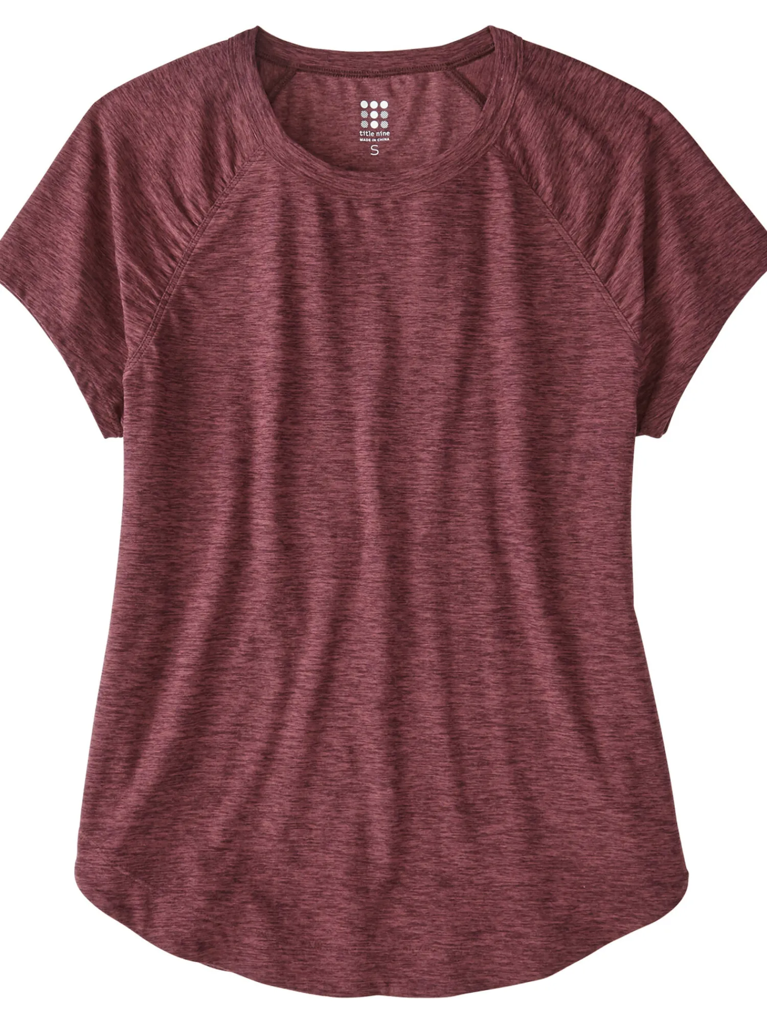 Women Title Nine Short Sleeve Tops>Grace Raglan Tee