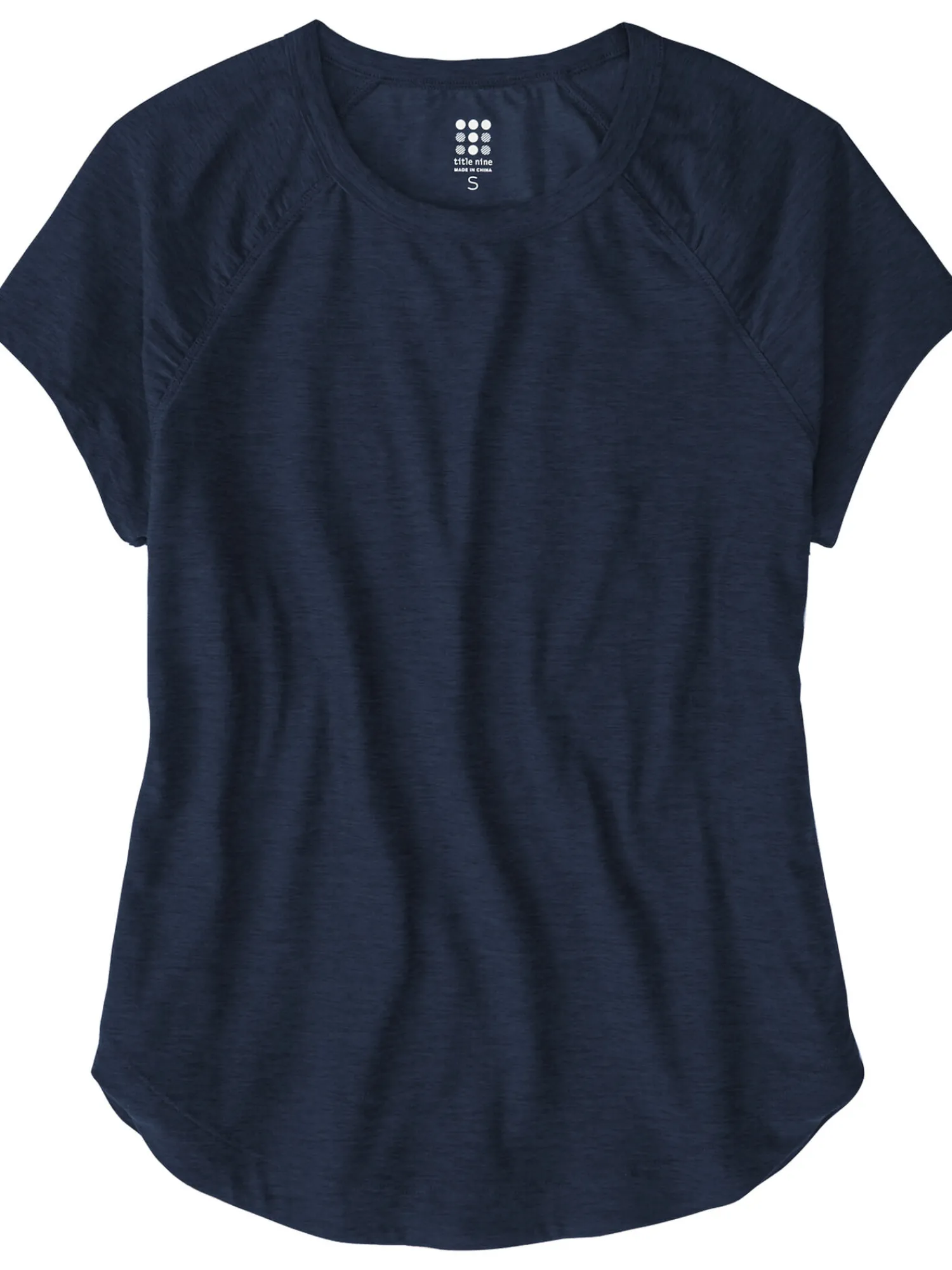Women Title Nine Short Sleeve Tops>Grace Raglan Tee