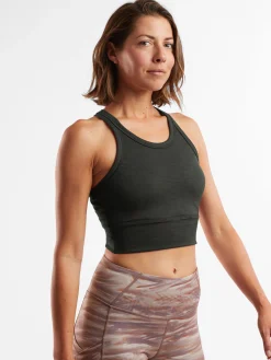 Women Title Nine Sports Bras>Hatha High Neck Bra Top