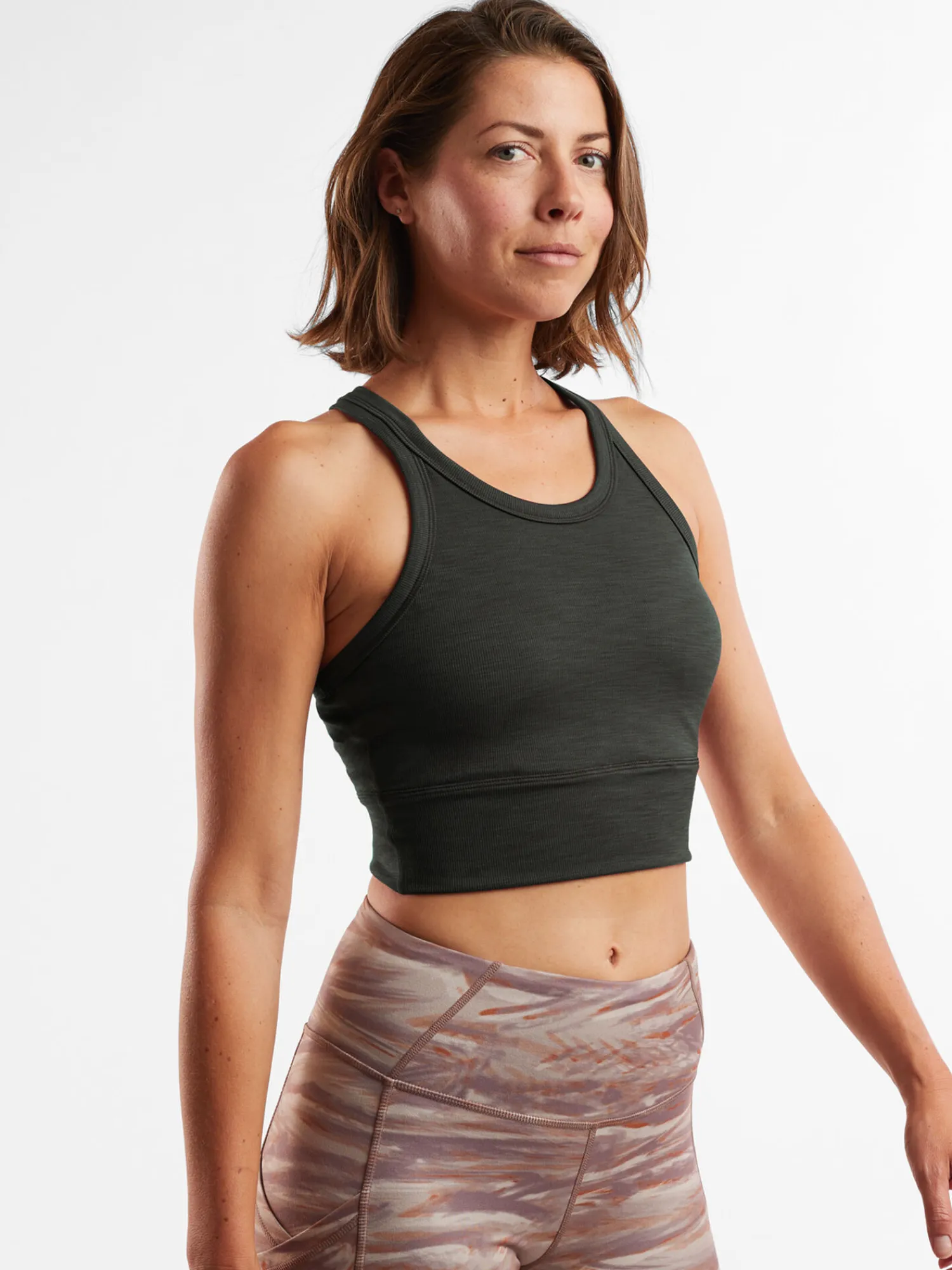Women Title Nine Sports Bras>Hatha High Neck Bra Top