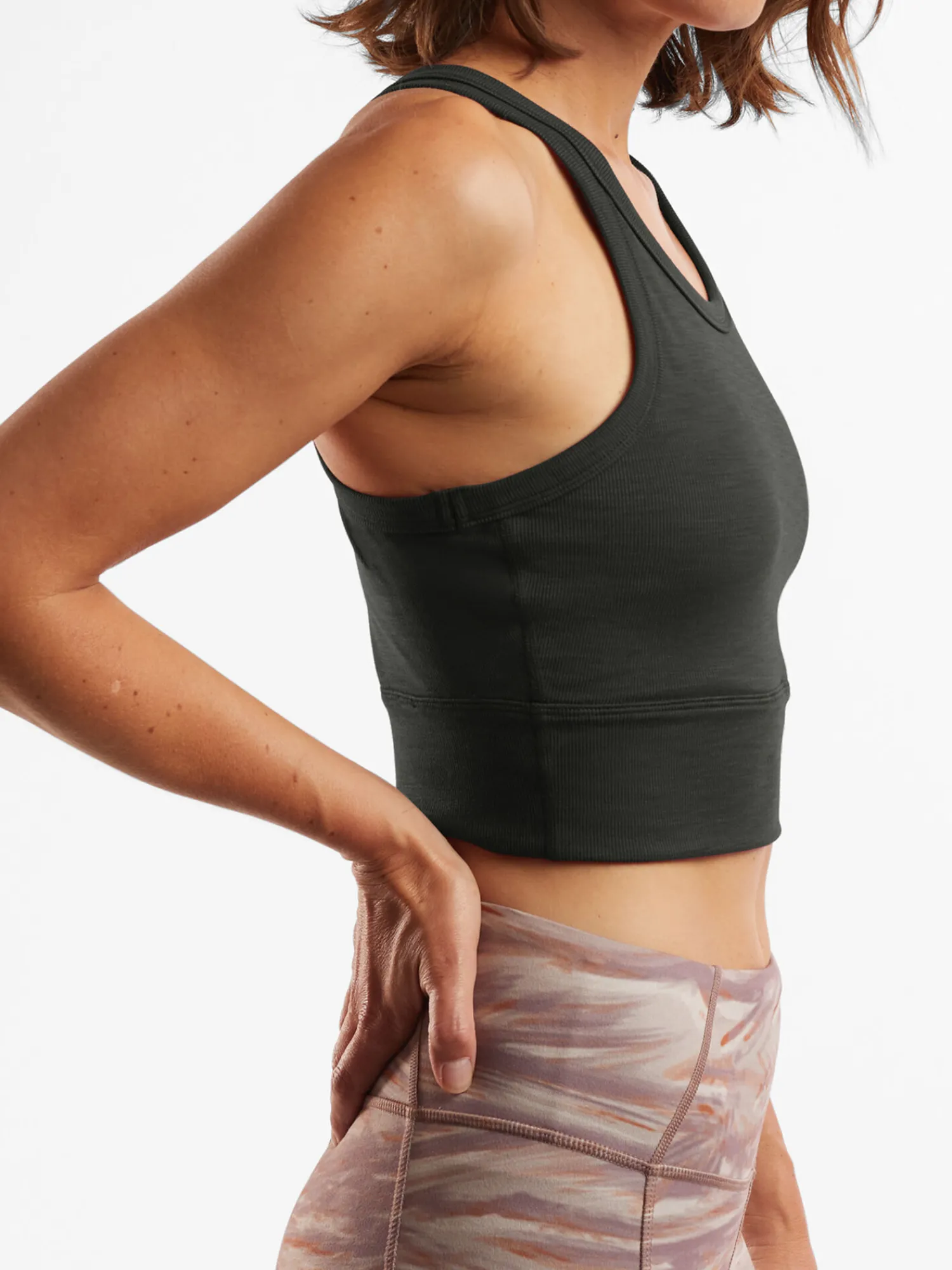 Women Title Nine Sports Bras>Hatha High Neck Bra Top