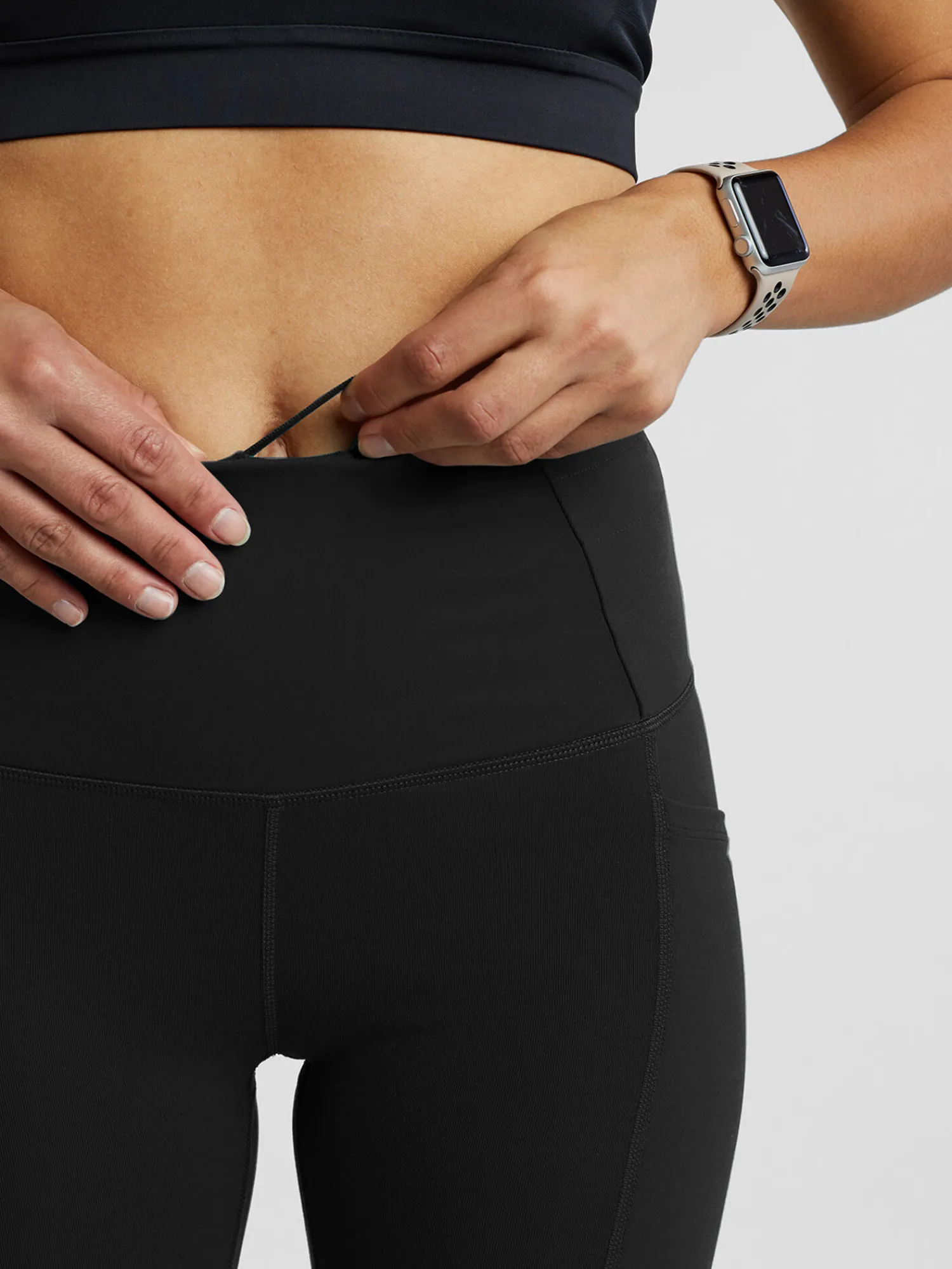 Women Title Nine Bottoms Finder>Haul It Pocket Running Shorts 8"