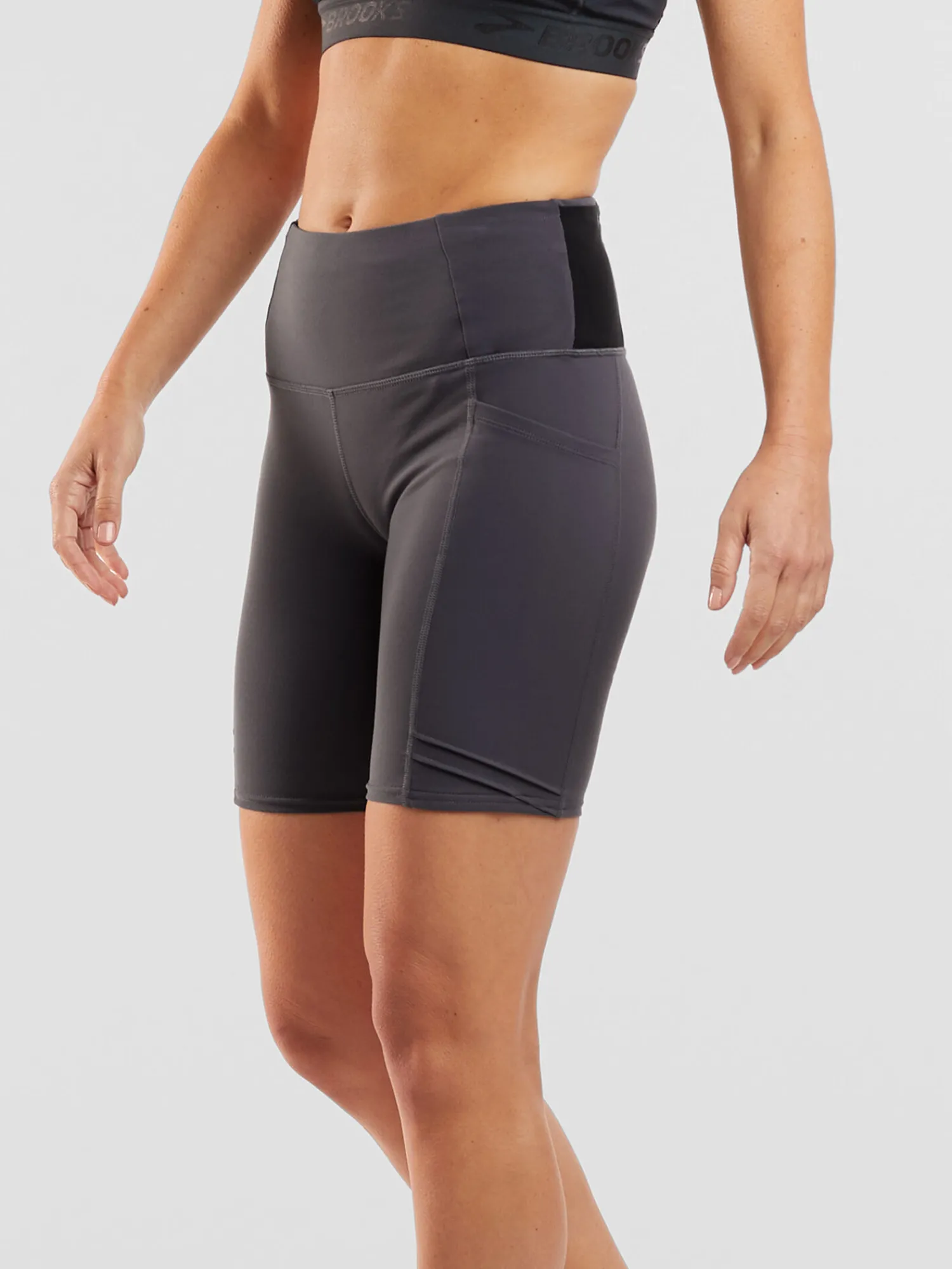 Women Title Nine Bottoms Finder>Haul It Pocket Running Shorts 7"