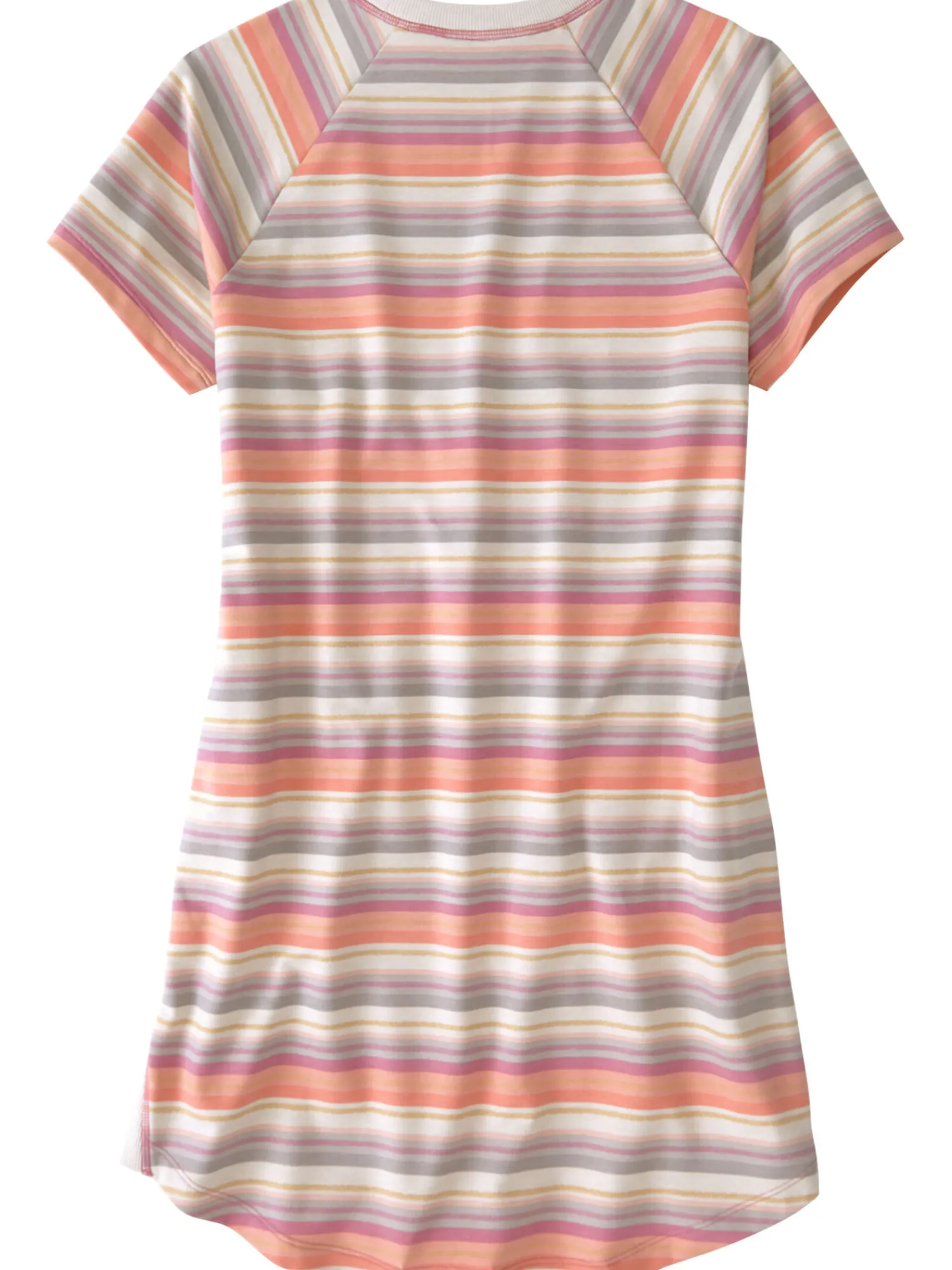 Women Title Nine Dresses>Hideaway Sweatshirt Dress - Horizon Stripe