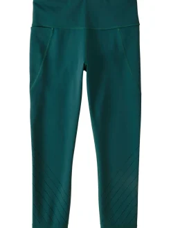 Women Title Nine Bottoms Finder>Mad Dash Lite Reversible Crop Tights - Perforated