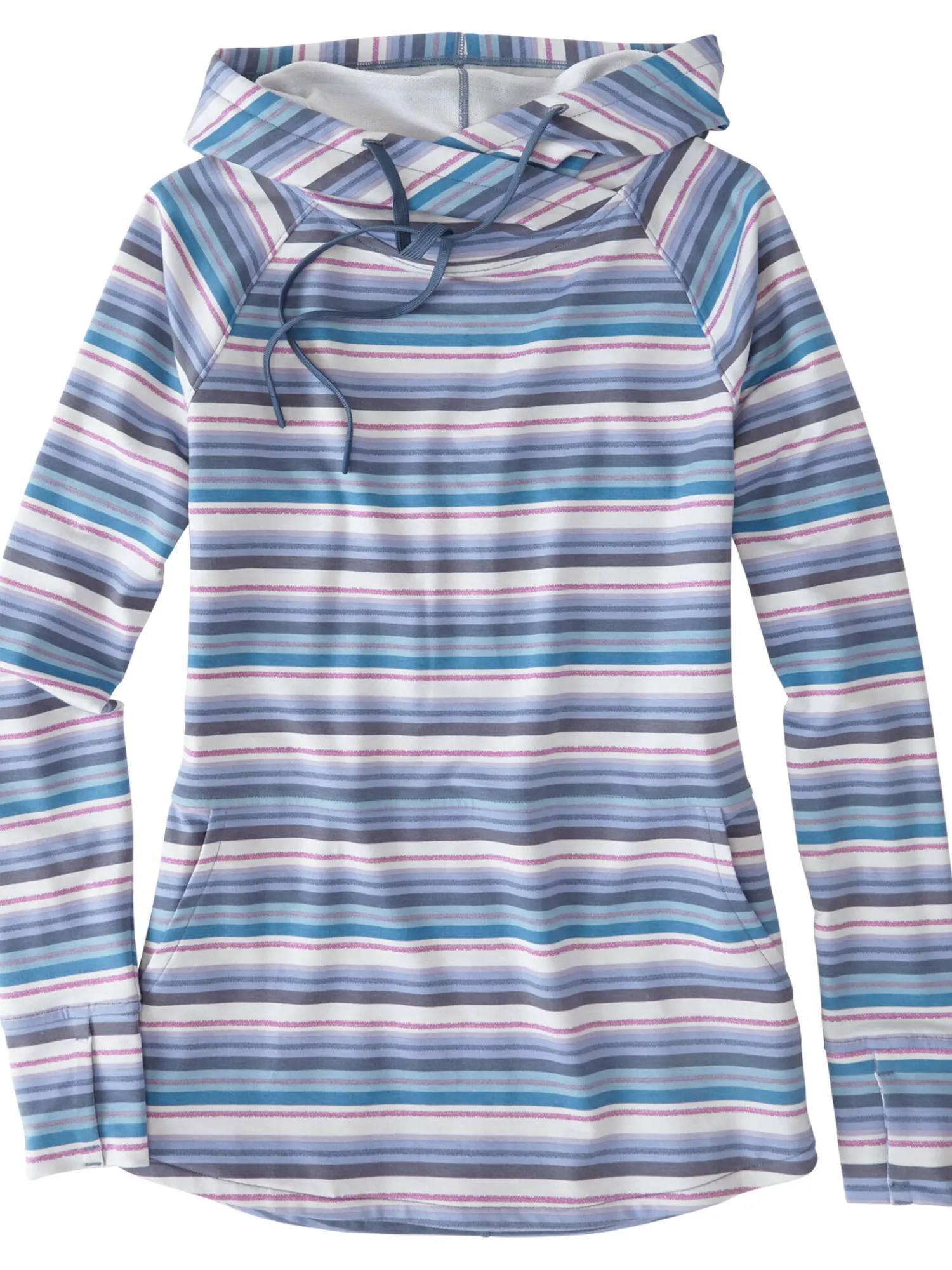 Women Title Nine Hoodies & Sweatshirts>Manresa Hoodie - Horizon Stripe