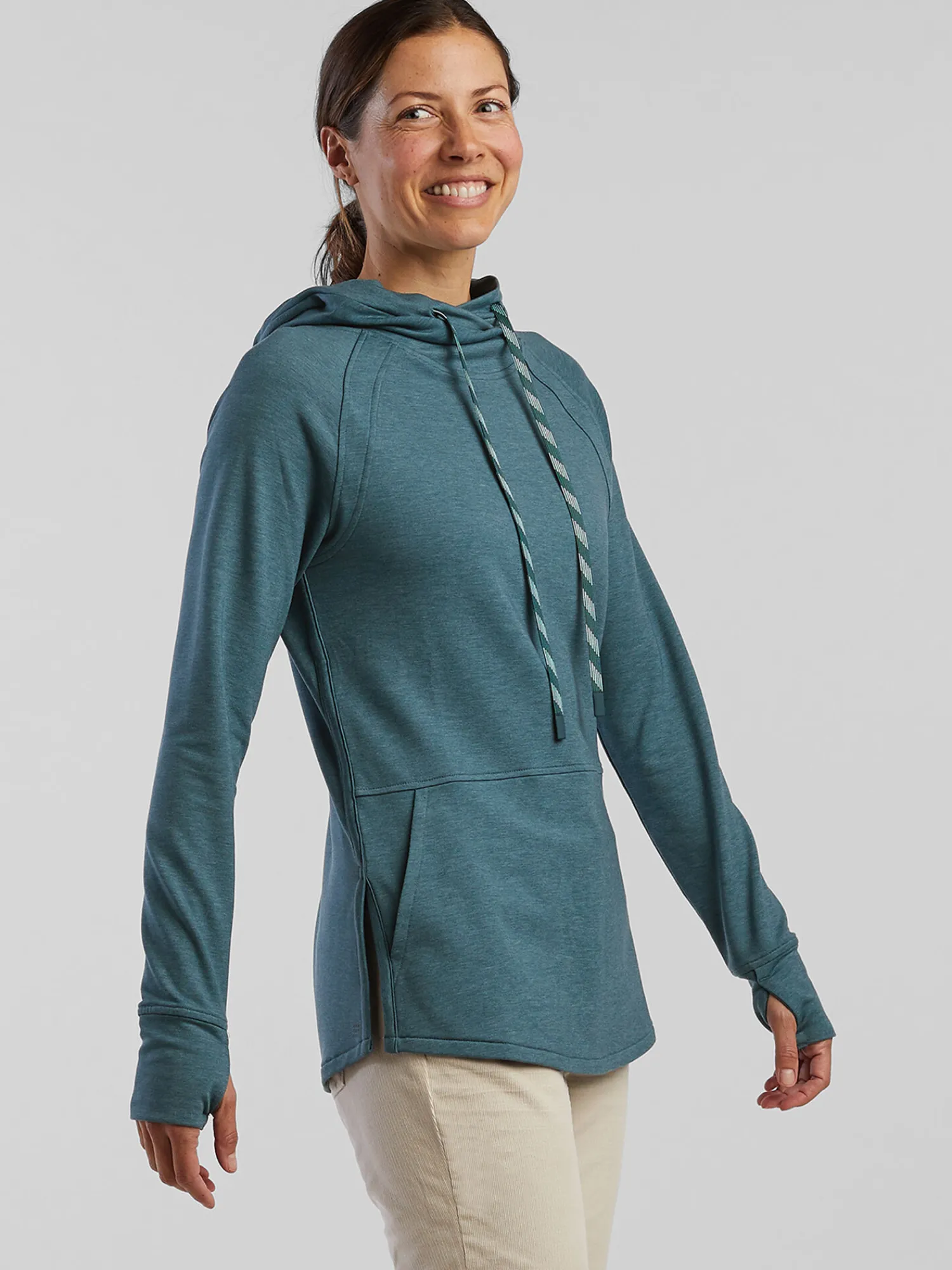Women Title Nine Hoodies & Sweatshirts>Manresa Hoodie - Solid
