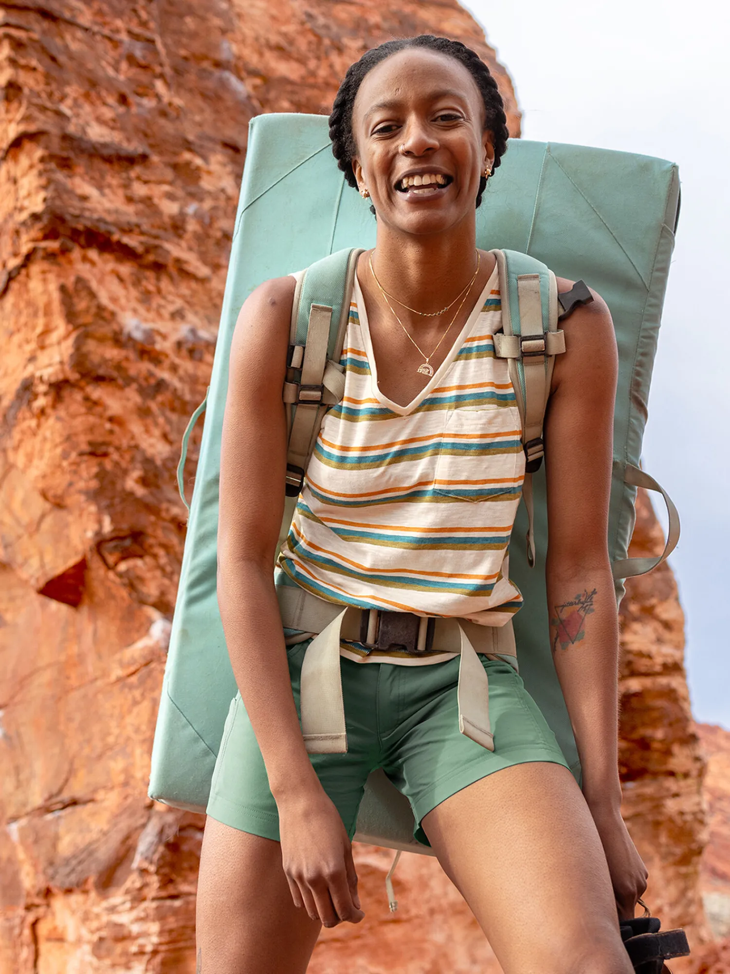 Women Title Nine Tank Tops>Maverick V Neck Tank Top