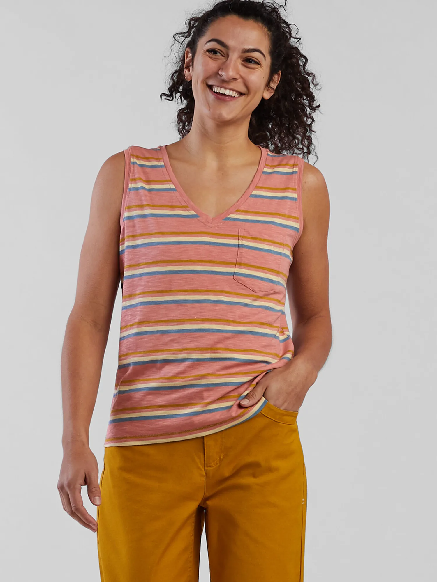 Women Title Nine Tank Tops>Maverick V Neck Tank Top
