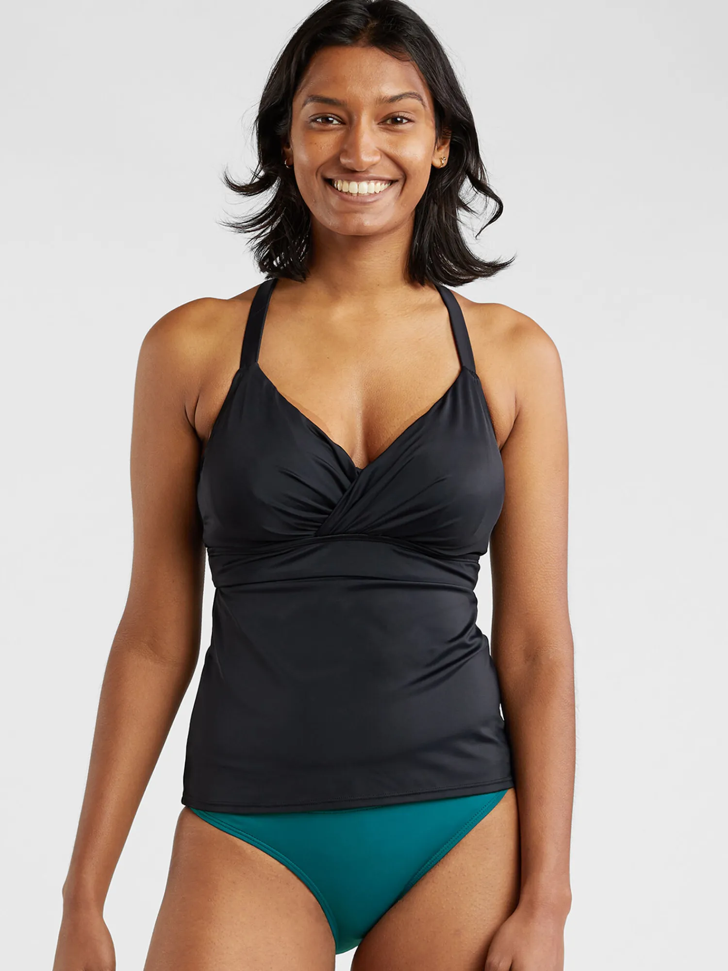 Women Title Nine Tankini Tops>Metis Underwire Tankini Top - Solid