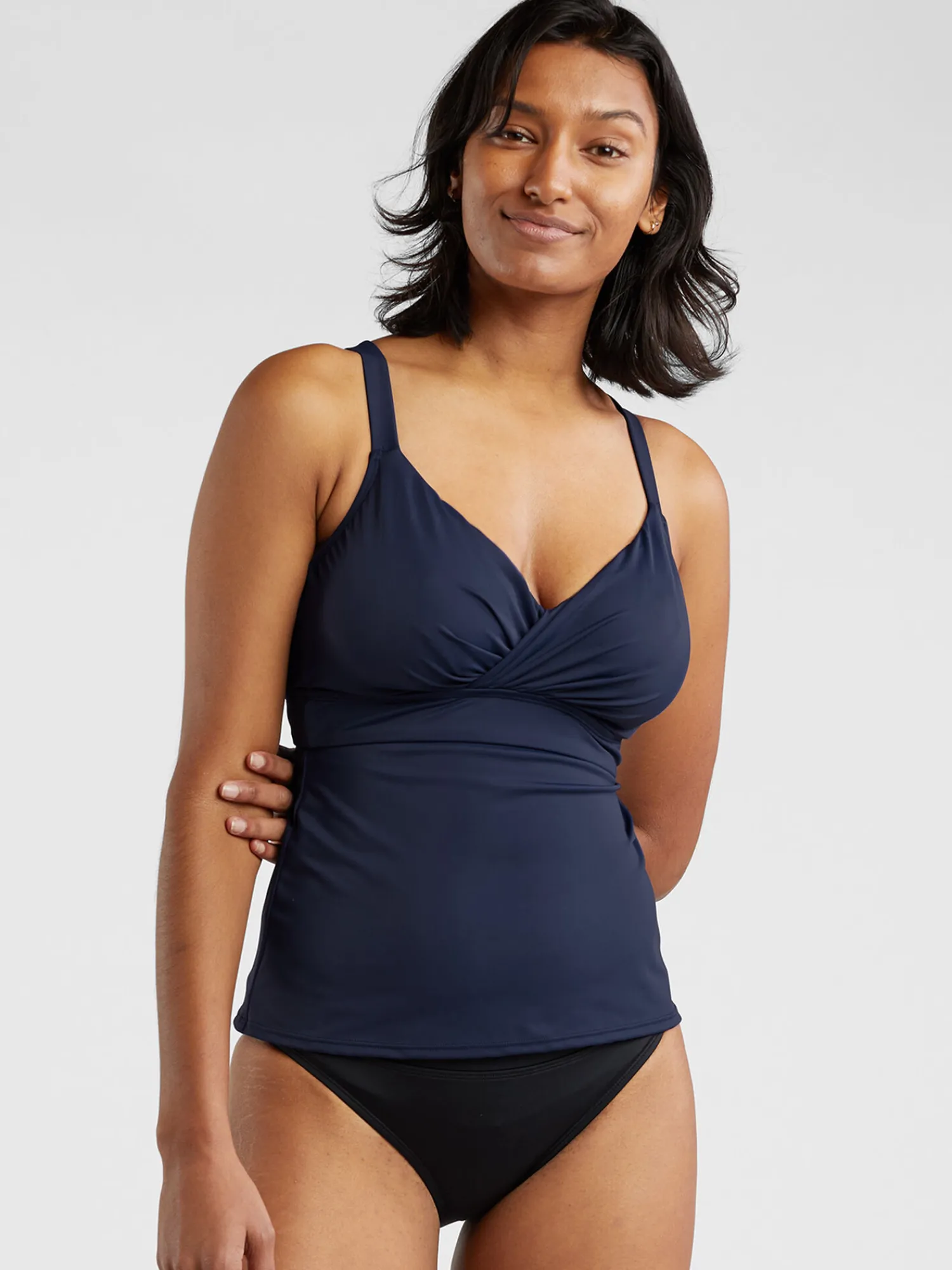 Women Title Nine Tankini Tops>Metis Underwire Tankini Top - Solid