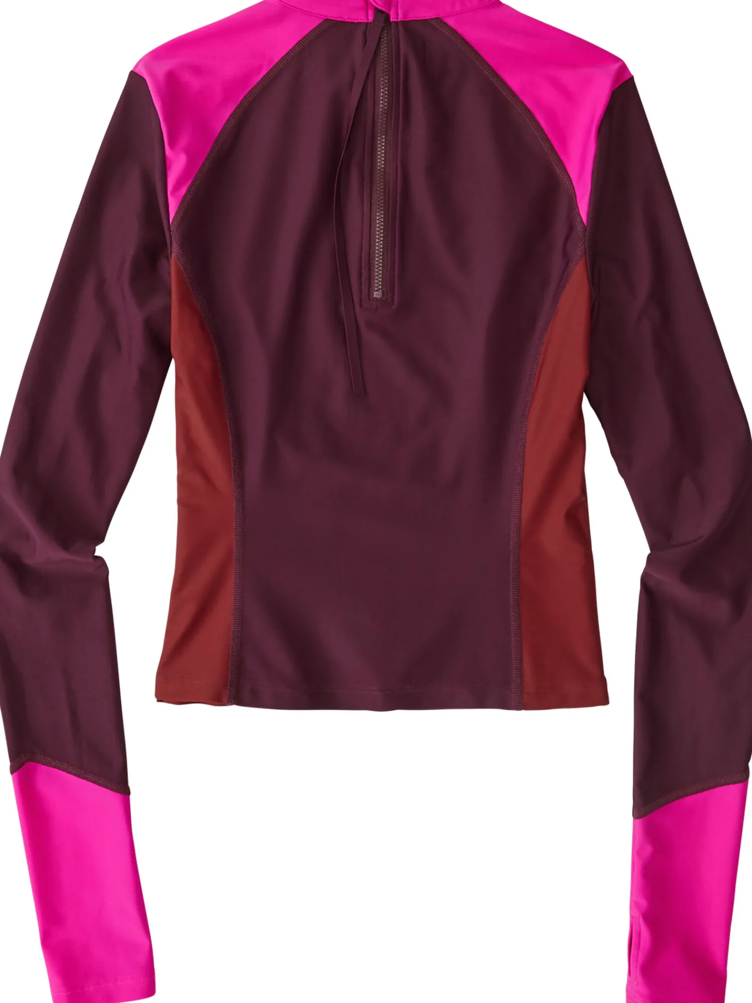 Women Title Nine Solid Swim Tops>Montera Rash Guard - Colorblock