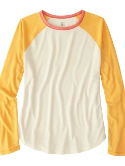 Women Title Nine Long Sleeve Tops>Notton™ Long Sleeve Baseball Tee