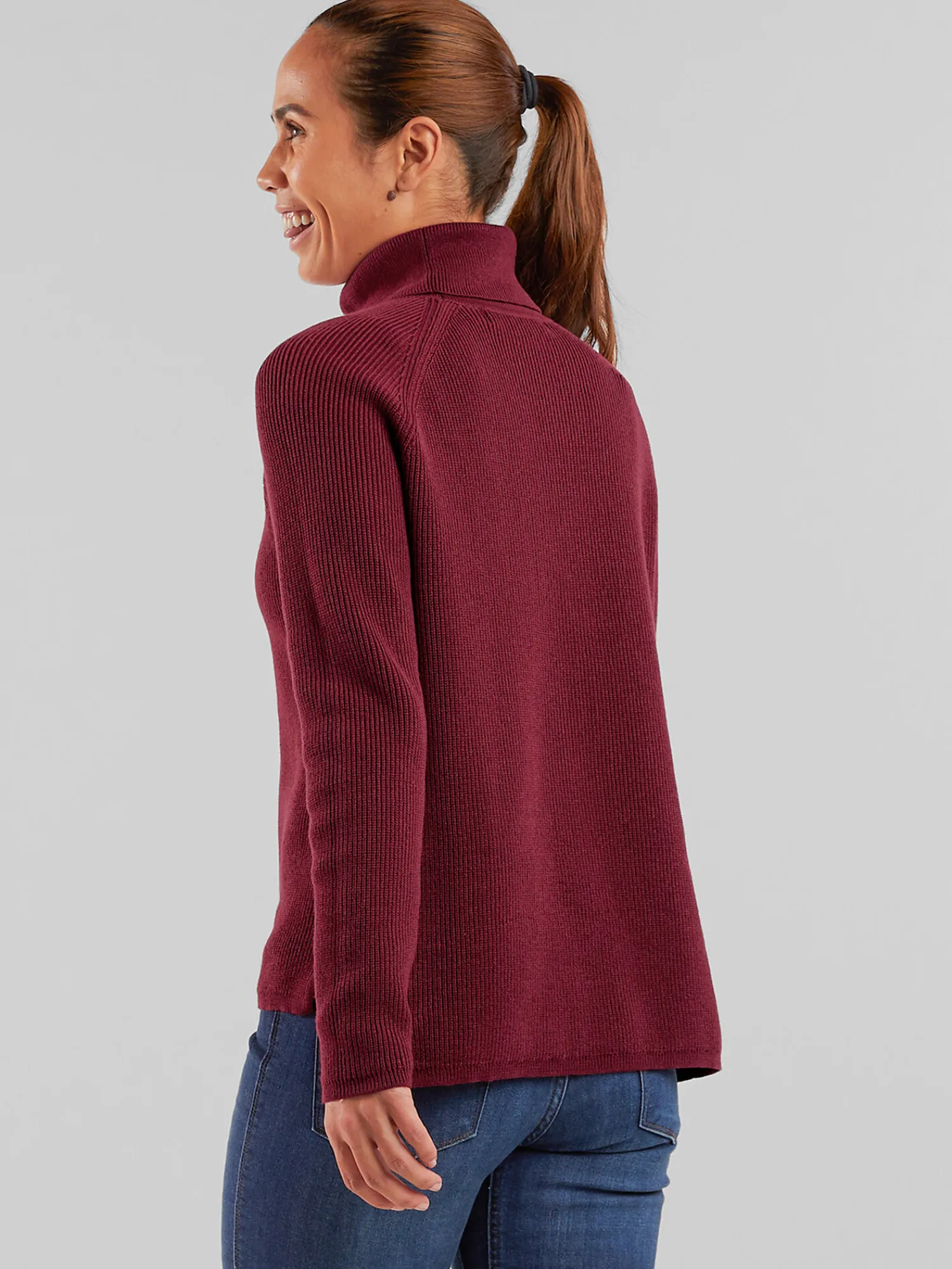 Women Title Nine Long Sleeve Tops>Offsite Synergy Turtleneck Sweater