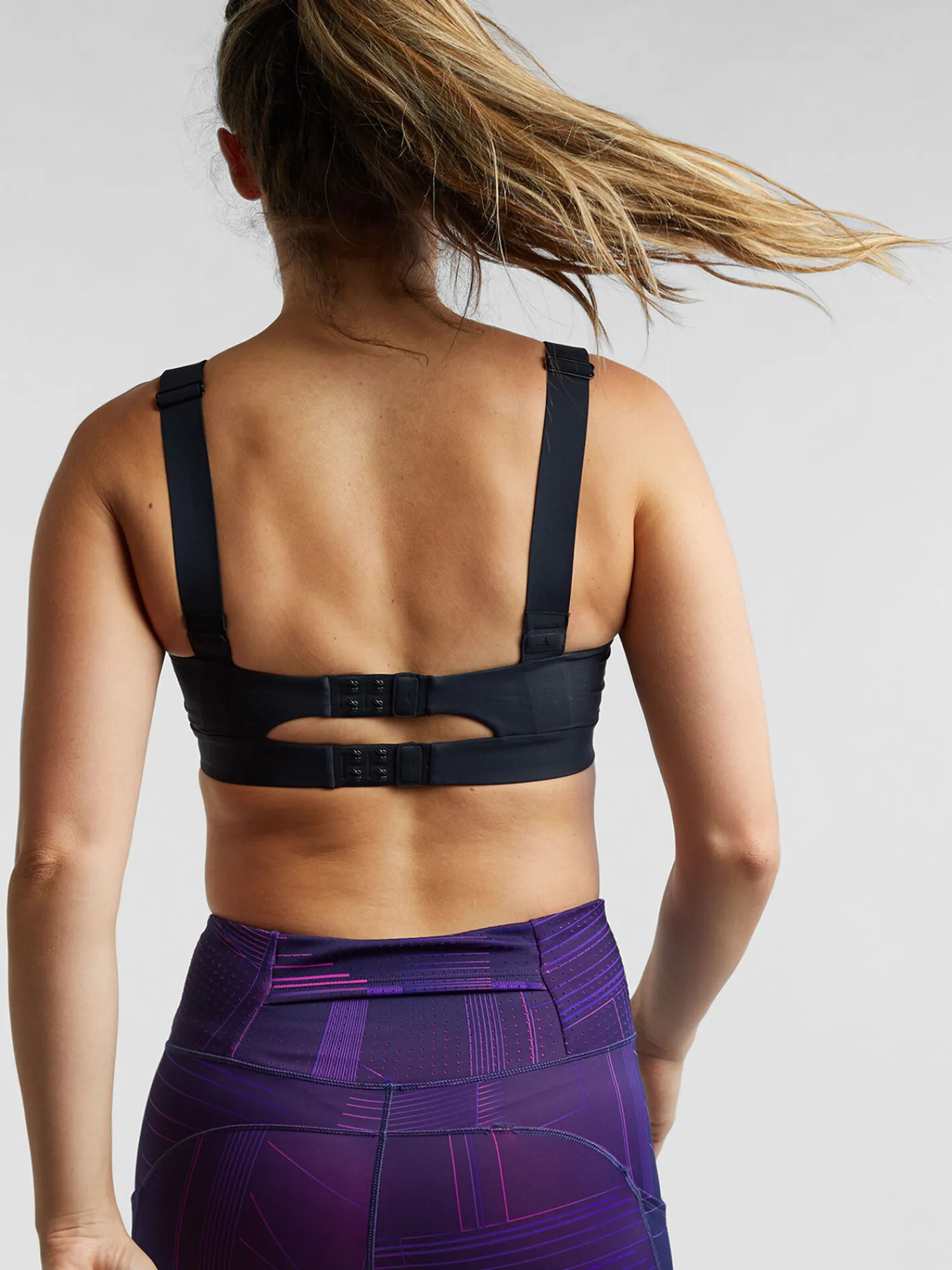 Women Title Nine Sports Bras>Ovation Corset-Front Sports Bra