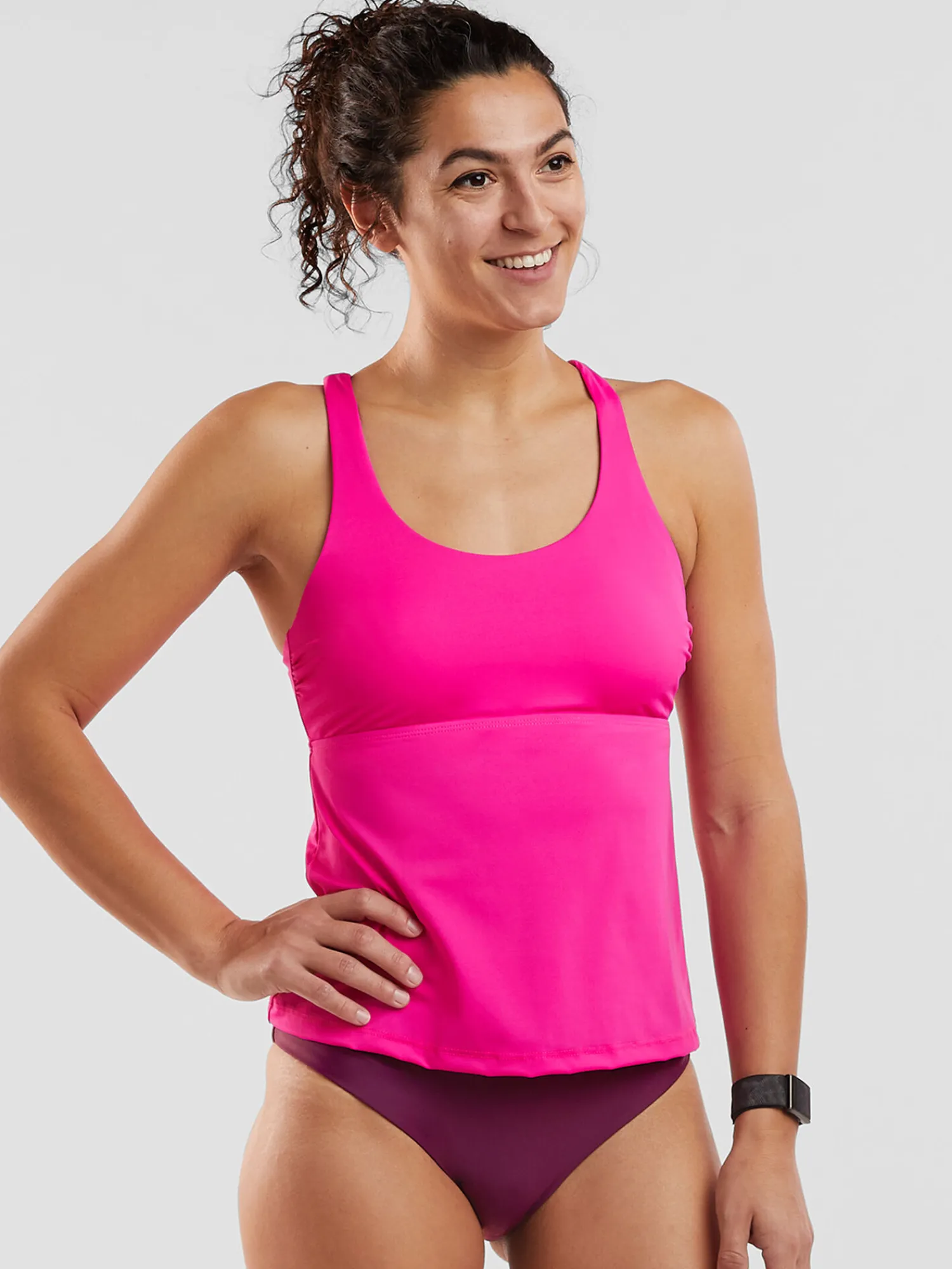 Women Title Nine Tankini Tops>Real Deal Tankini Top - Solid