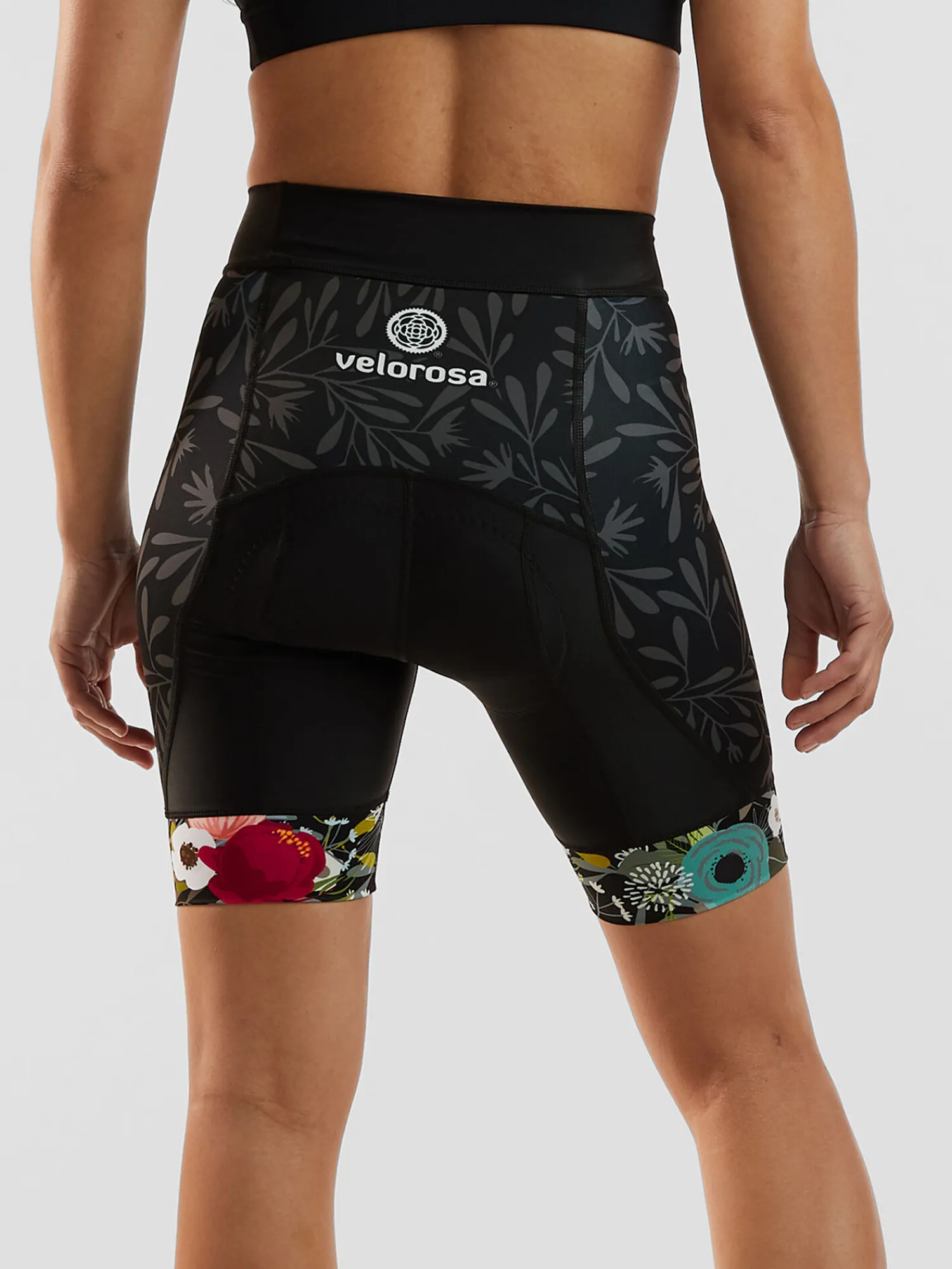Women Title Nine Bottoms Finder>Ride Relentless Cycling Shorts - Night Garden