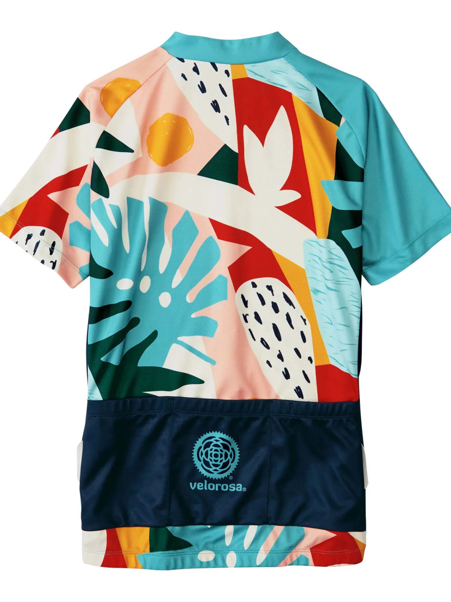 Women Title Nine Short Sleeve Tops>Ride Relentless Short Sleeve Cycling Jersey - Oasis