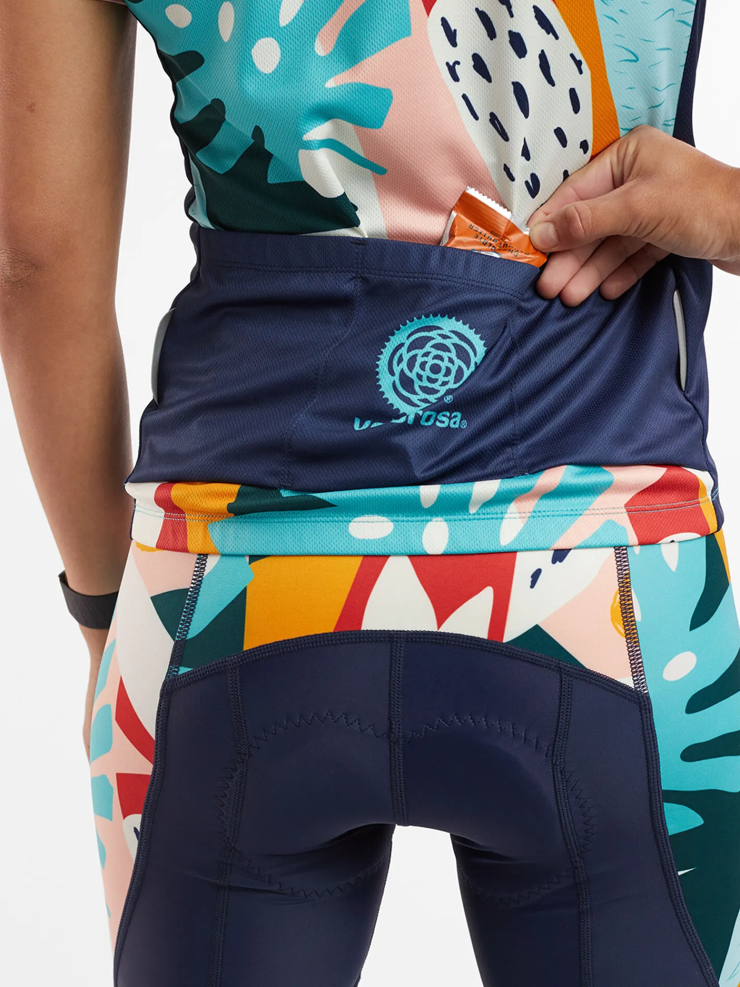 Women Title Nine Short Sleeve Tops>Ride Relentless Short Sleeve Cycling Jersey - Oasis