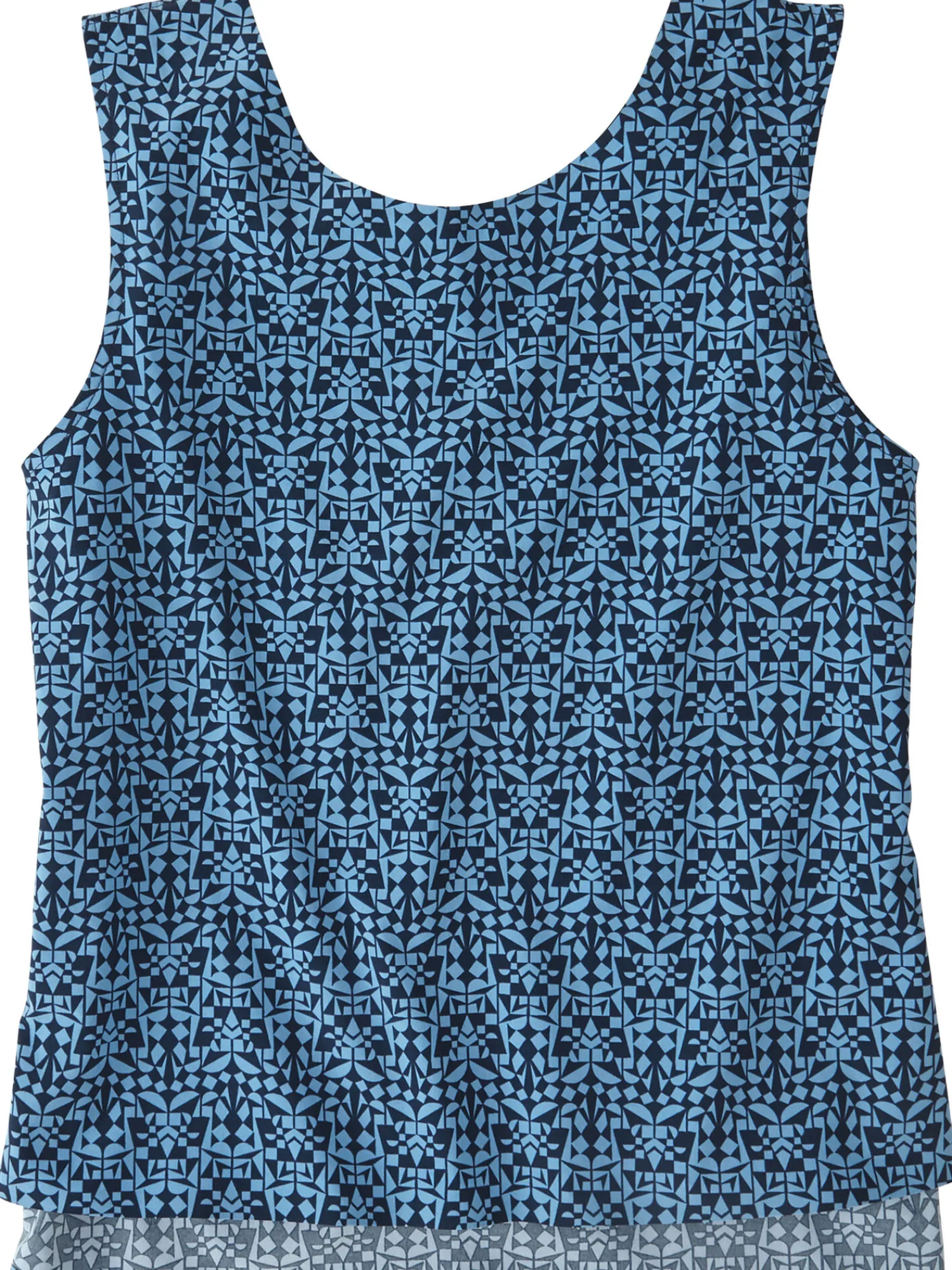 Women Title Nine Upf Clothing>Round Trip Pocket Tank Top - Turkish Delight