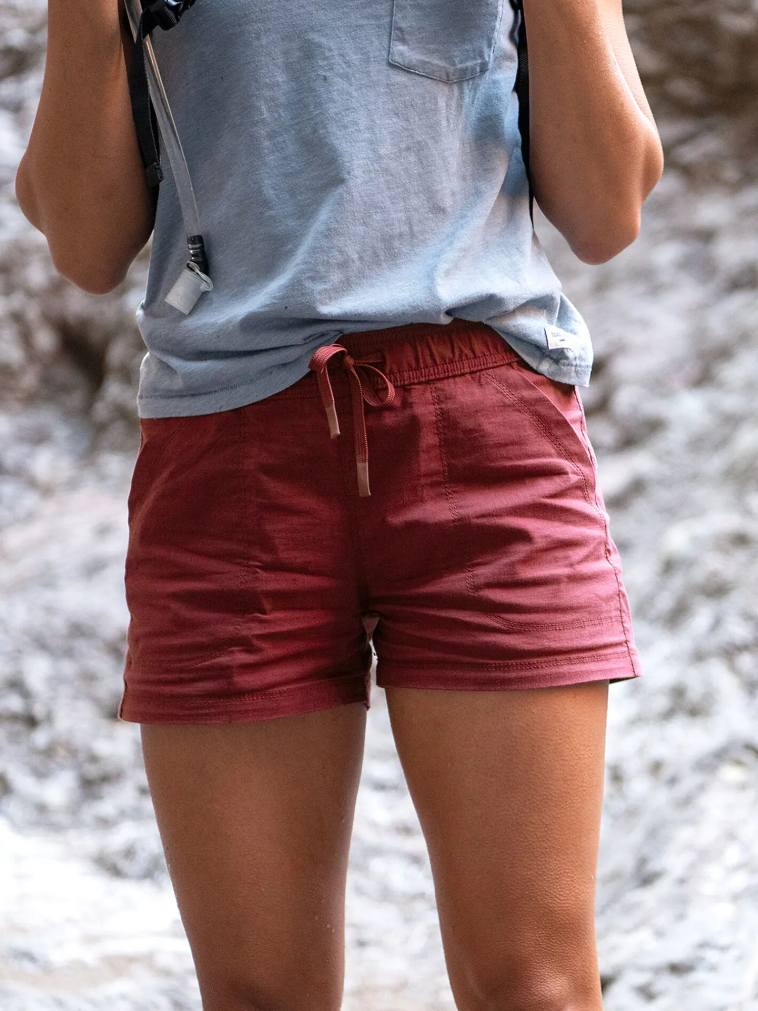 Women Title Nine Bottoms Finder>Scout Ripstop Shorts 3"