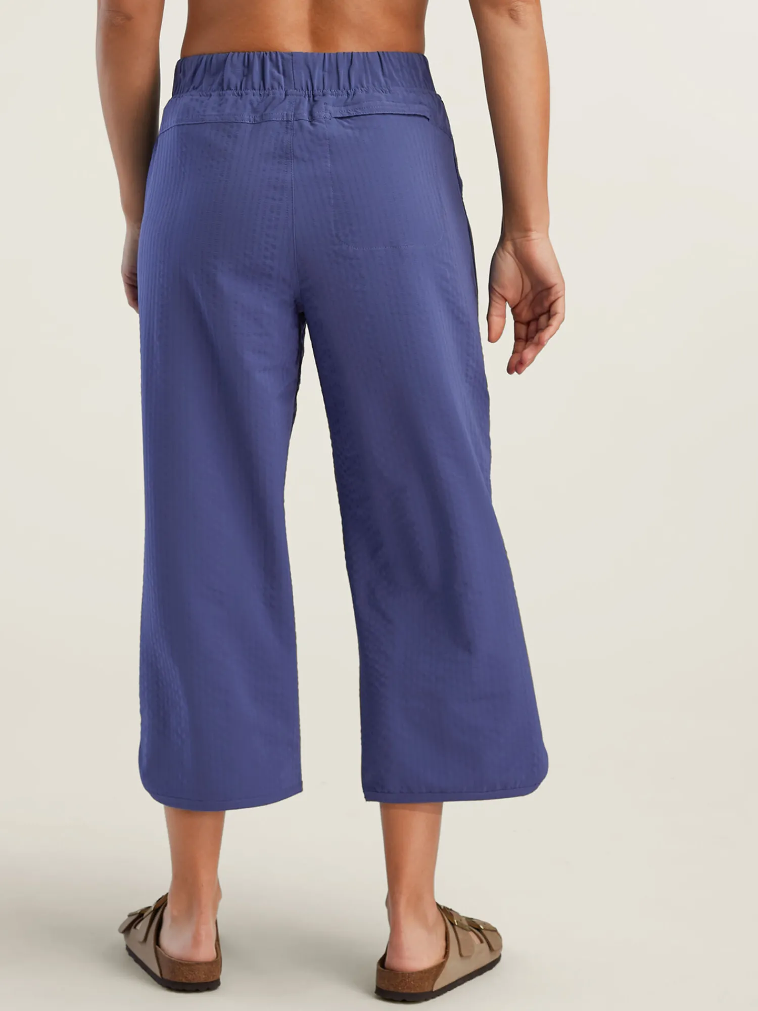 Women Title Nine Upf Clothing>Slaycation 2.0 Cropped Pants - Textured Petite