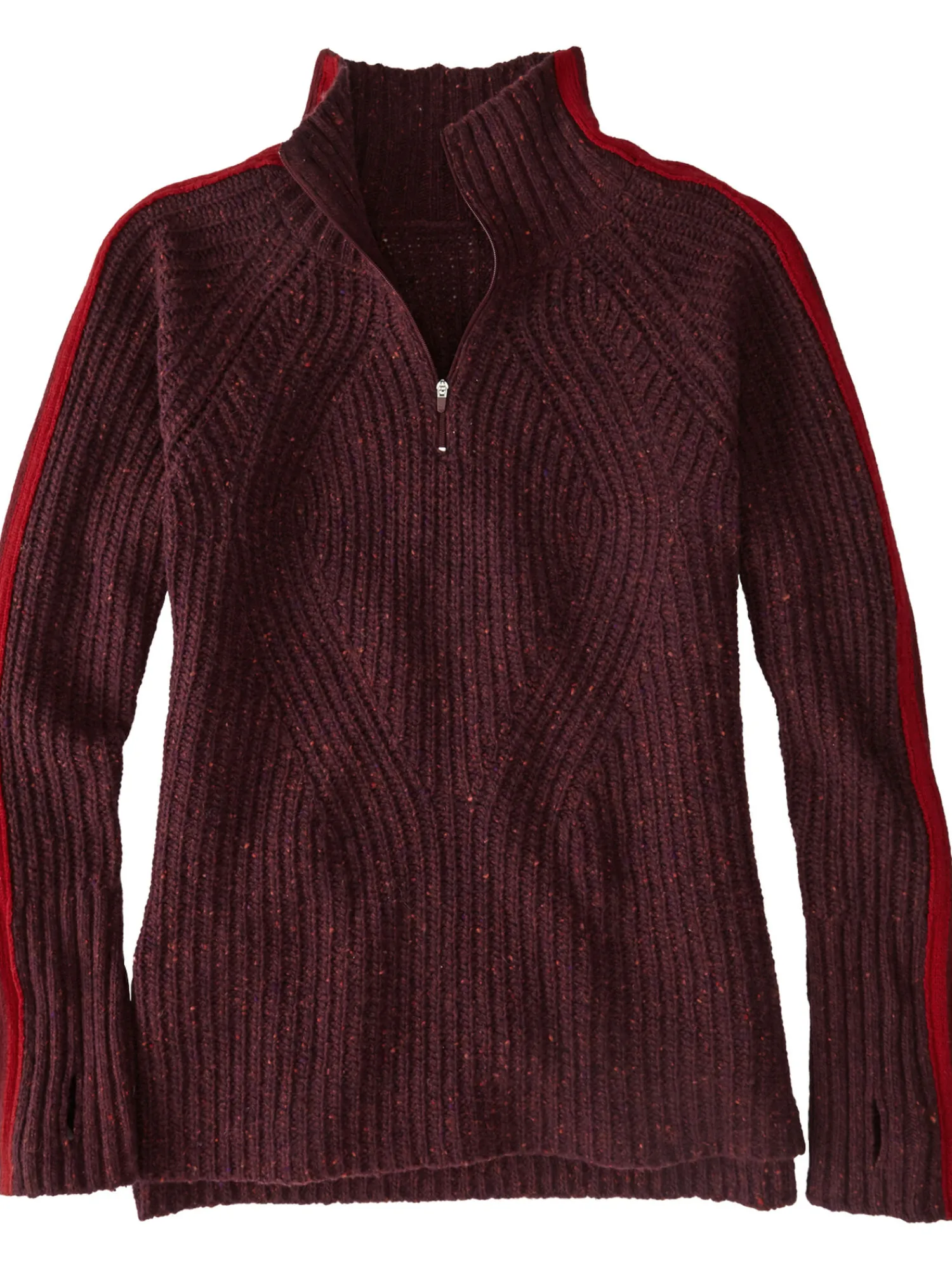 Women Title Nine Long Sleeve Tops>Snowcat 1/4 Zip Sweater