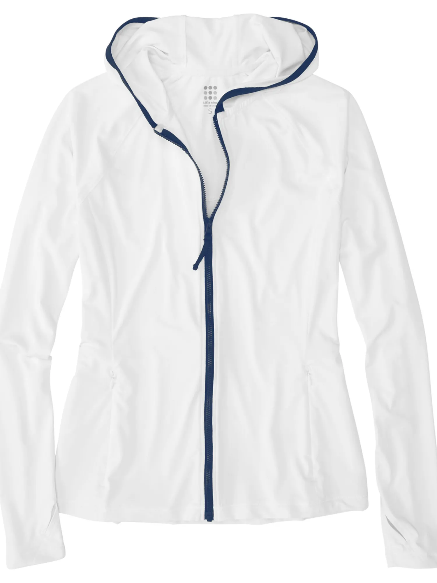 Women Title Nine Rash Guards, Sun Shirts & Swim Shirts>Sunbuster Full Zip Hoodie - Solid