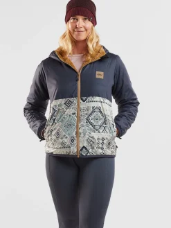 Women Title Nine Jackets>Switcheroo Reversible Fleece Jacket